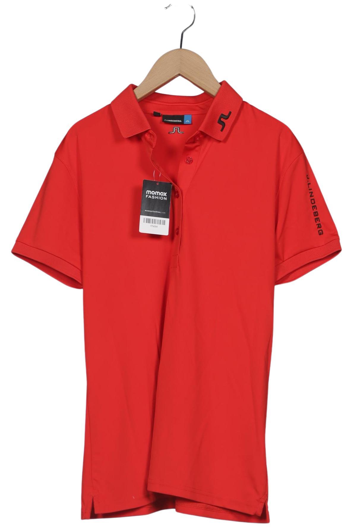 Thumbnail - J.lindeberg Damen Poloshirt, rot, Gr. 44
