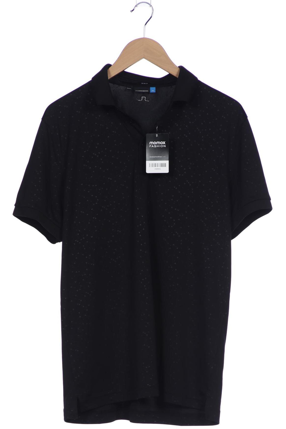 

J.lindeberg Herren Poloshirt, schwarz, Gr. 54