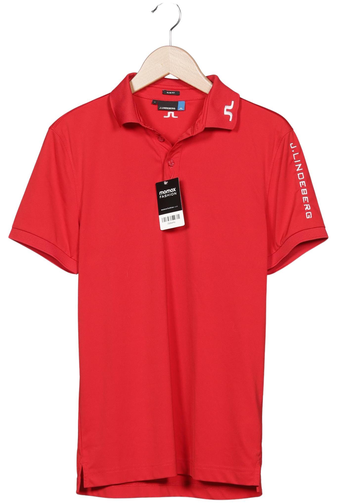 

J.lindeberg Herren Poloshirt, rot, Gr. 46