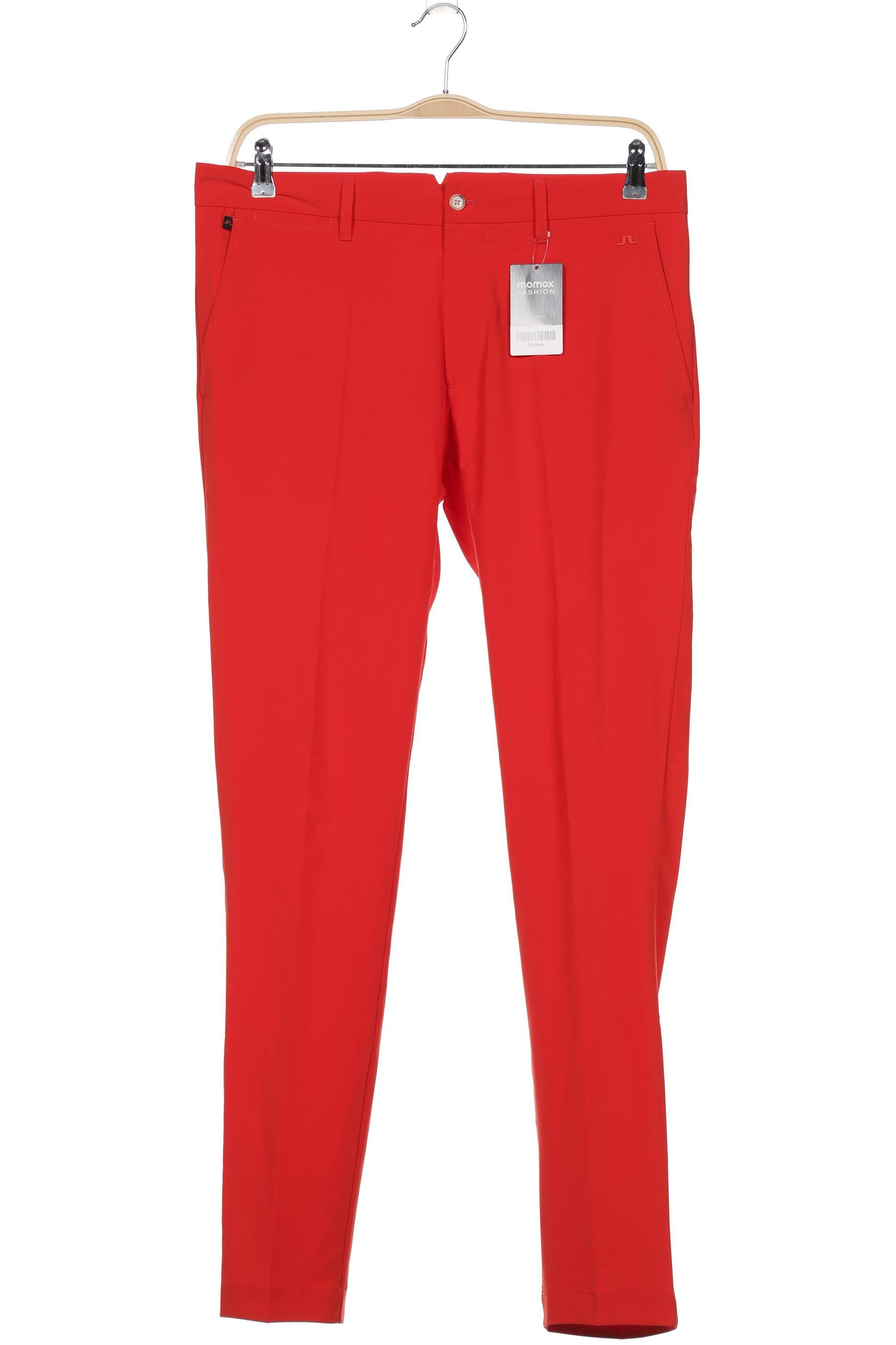 

J.lindeberg Herren Stoffhose, rot, Gr. 34