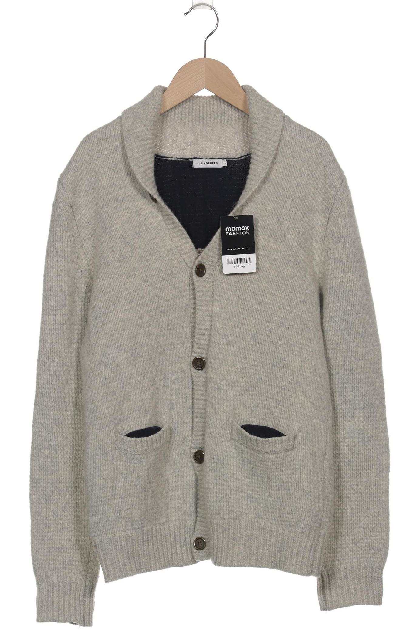 

J.lindeberg Herren Strickjacke, grau, Gr. 48