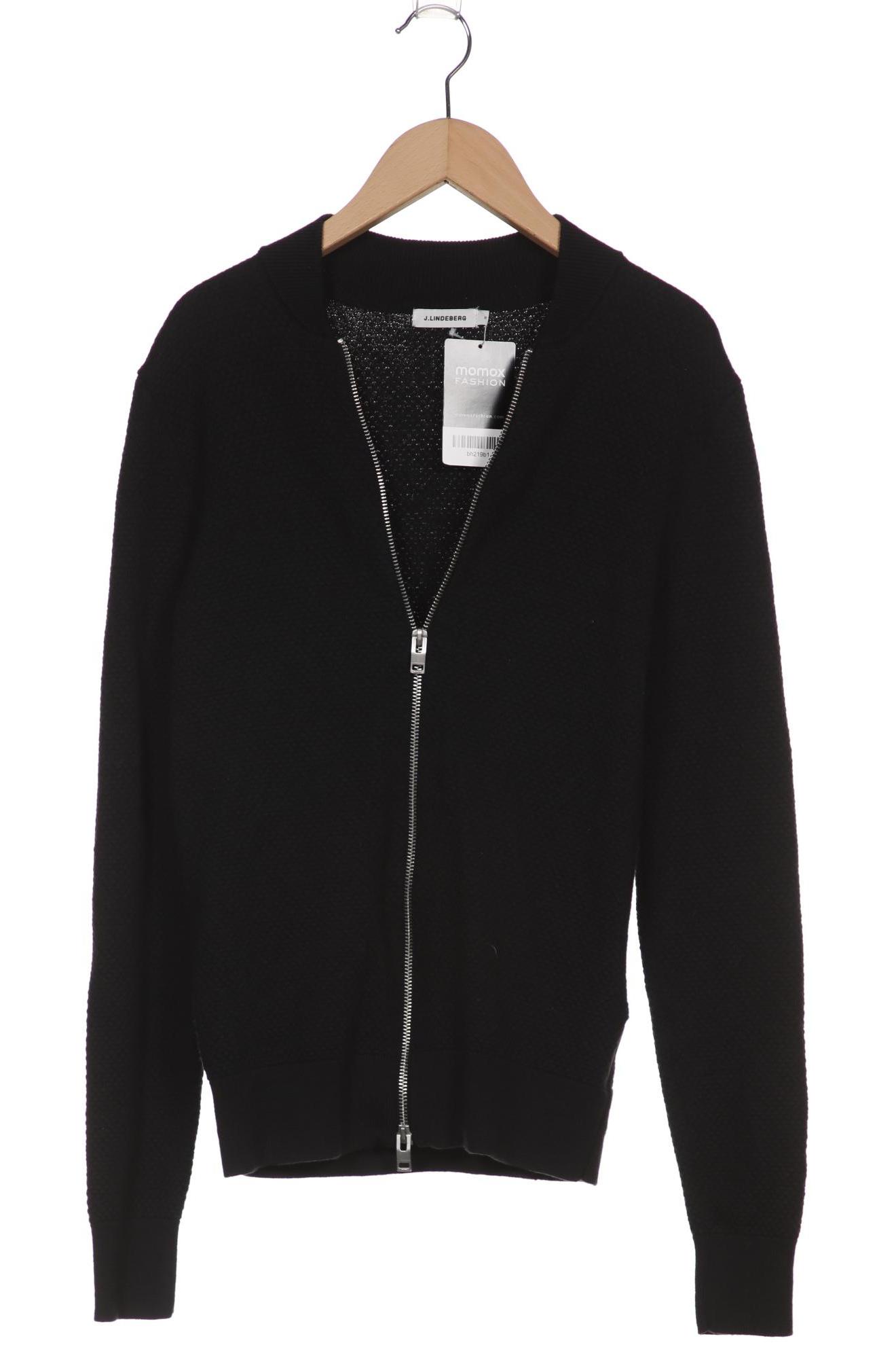 

J.LINDEBERG Herren Strickjacke, schwarz