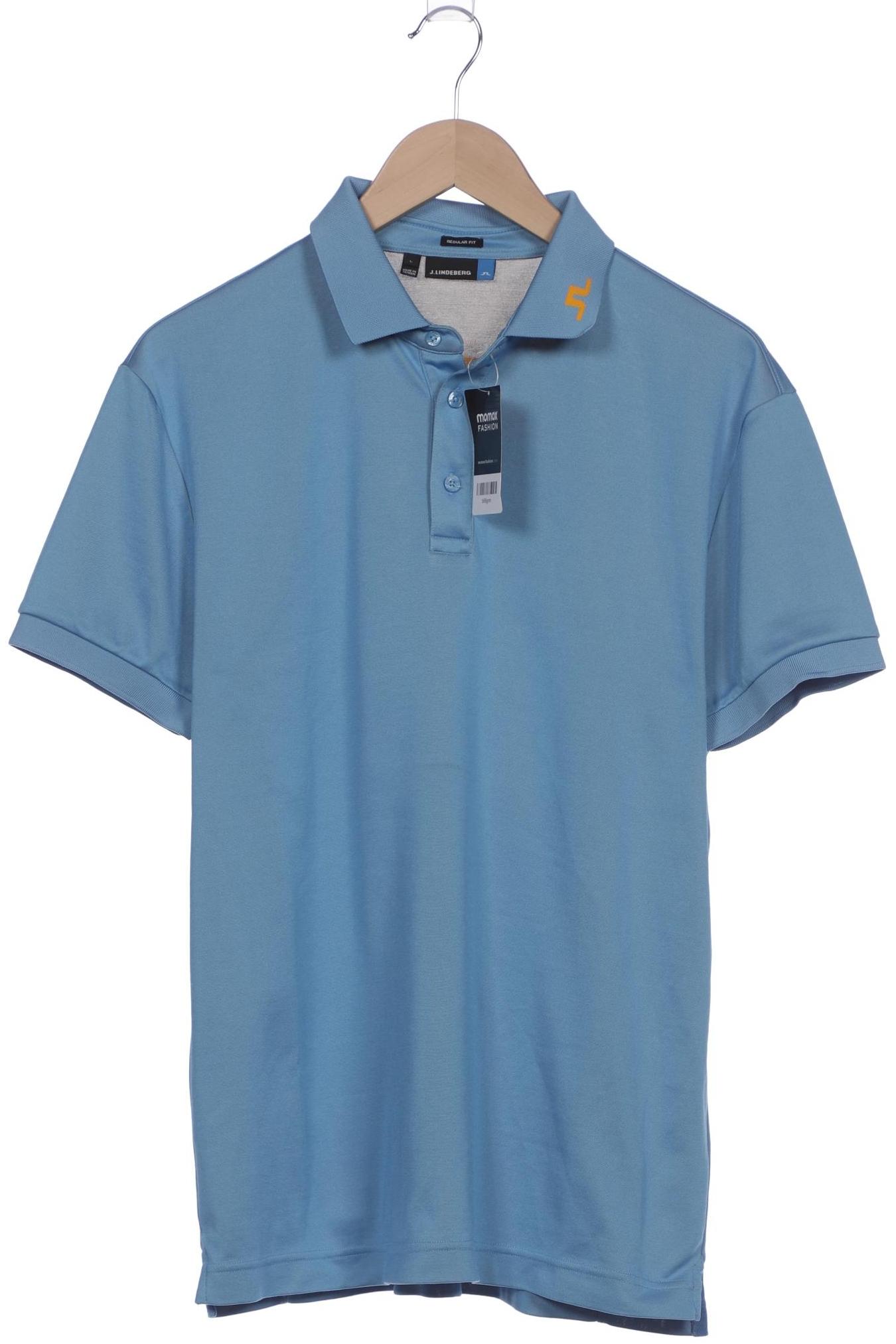 

J.lindeberg Herren Poloshirt, blau, Gr. 52
