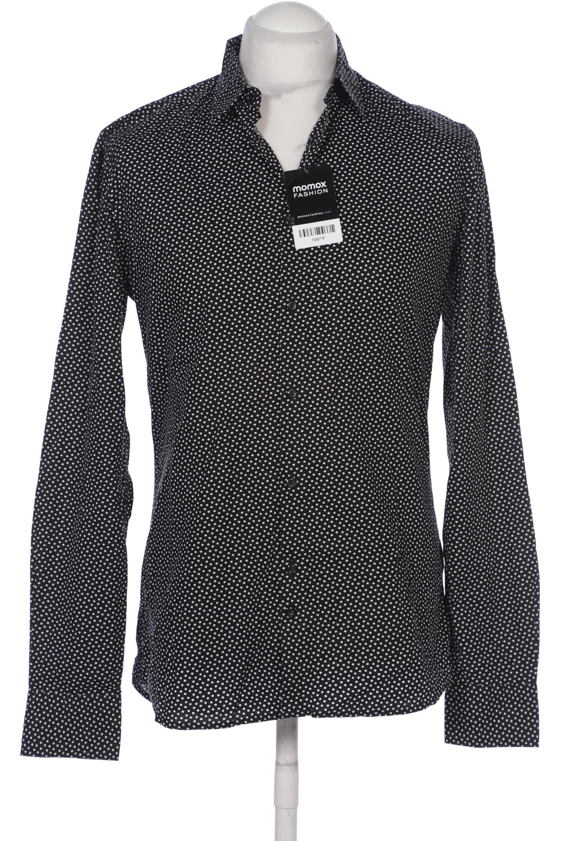 

J.lindeberg Herren Hemd, schwarz, Gr. 48