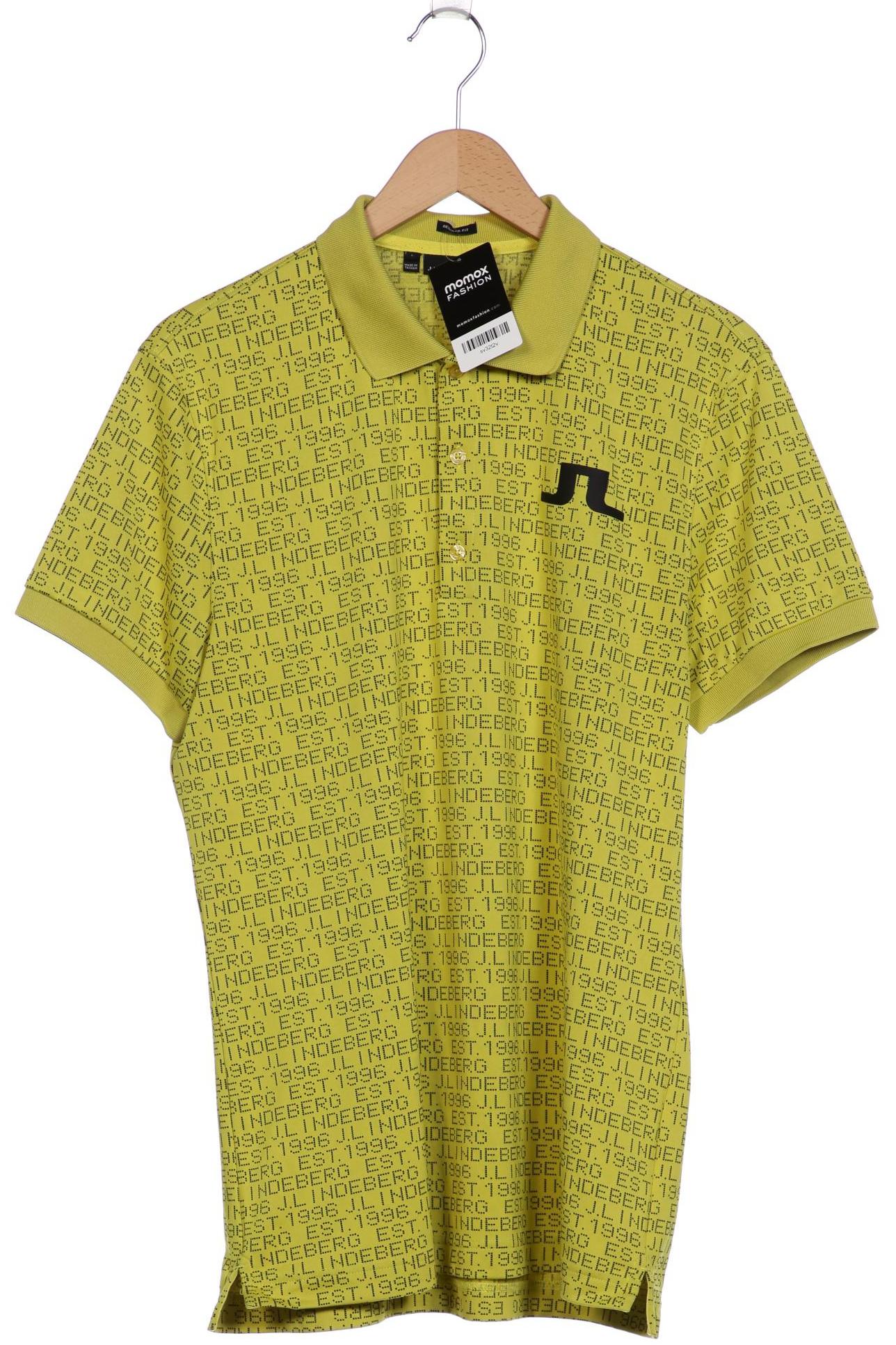 

J.lindeberg Herren Poloshirt, gelb, Gr. 52