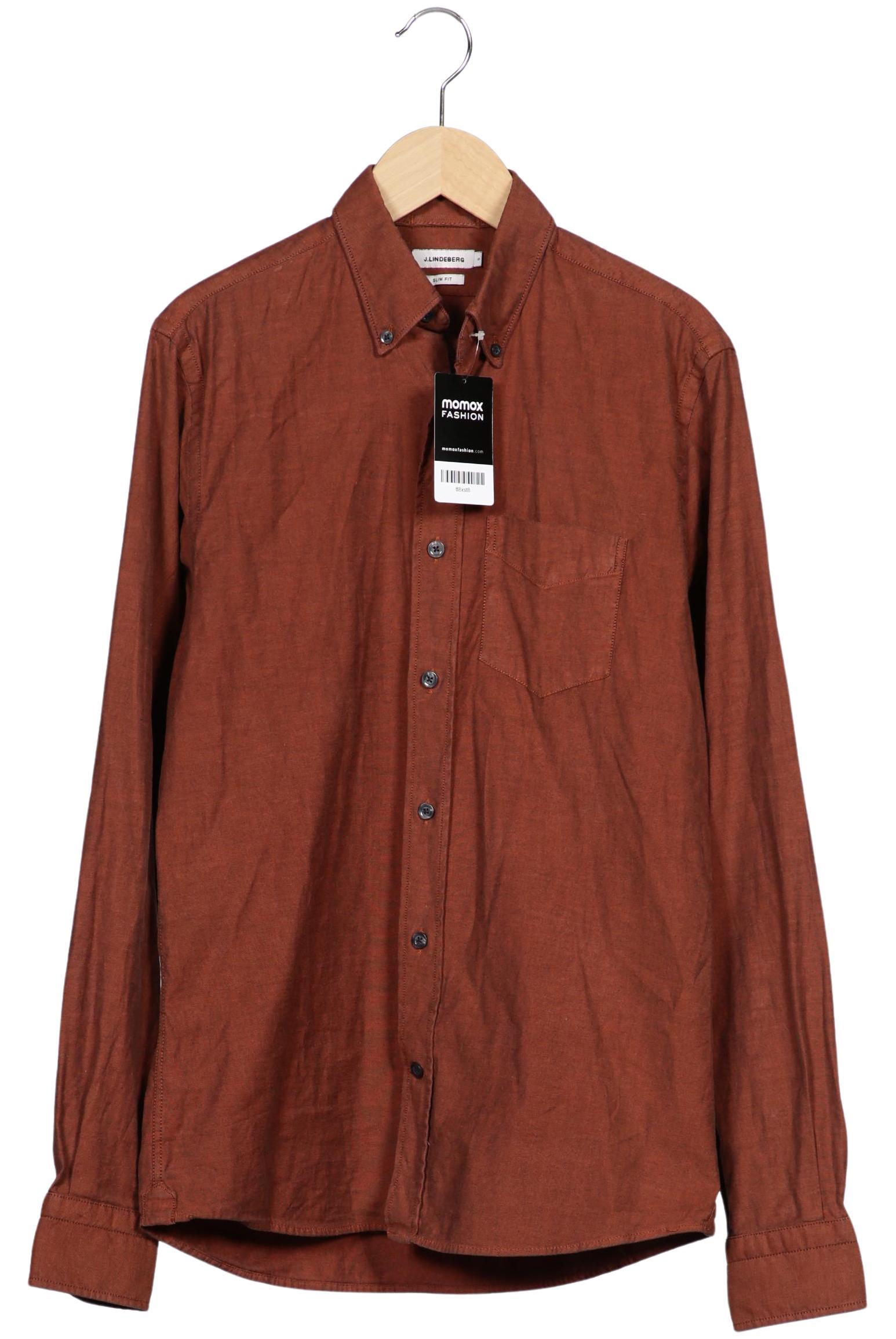 

J.lindeberg Herren Hemd, braun, Gr. 46