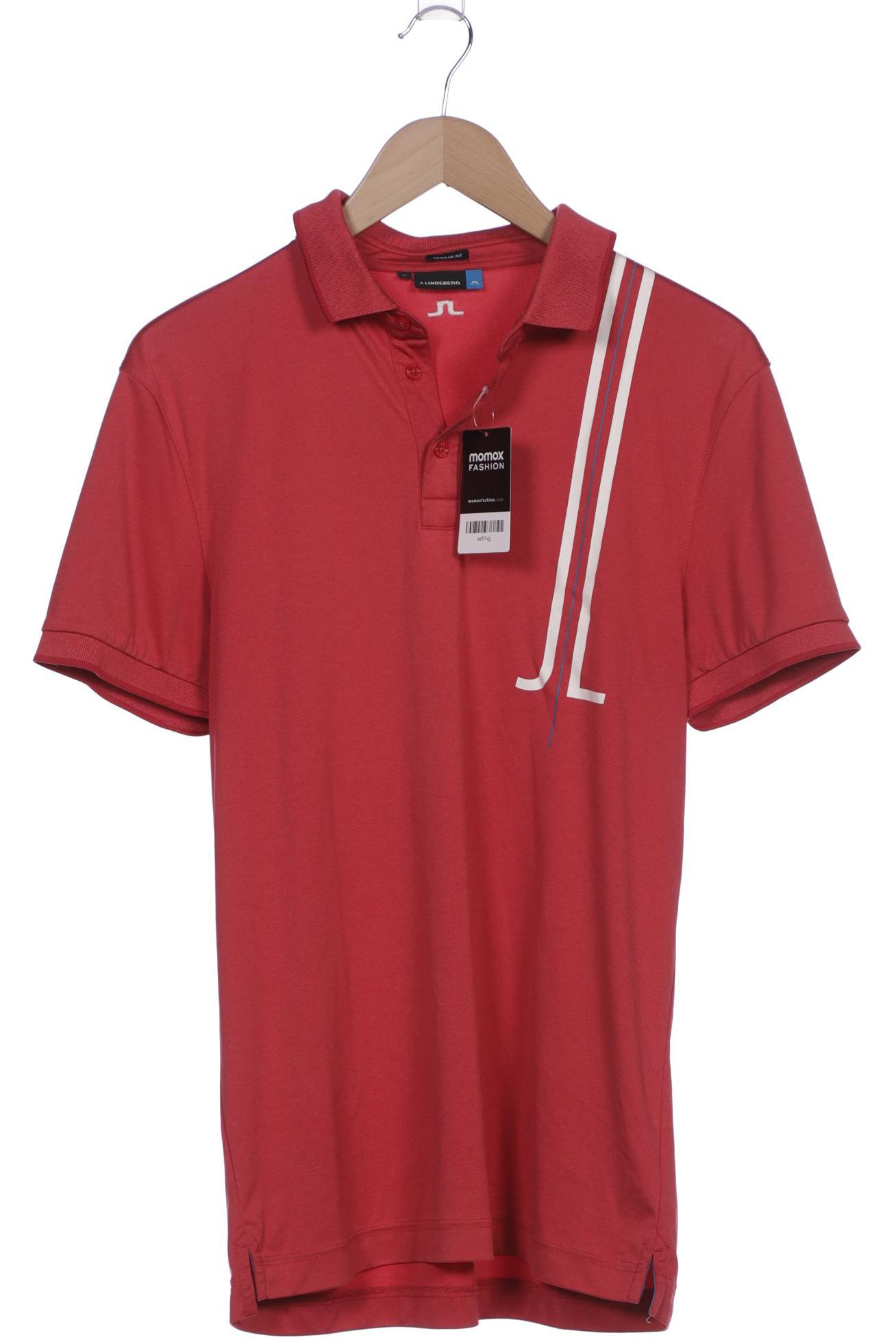 

J.lindeberg Herren Poloshirt, rot, Gr. 48
