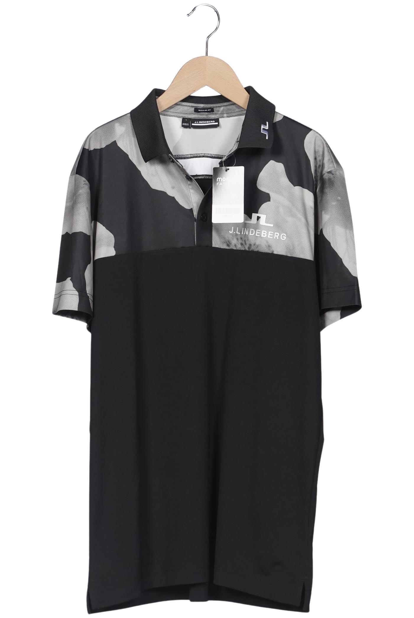 

J.lindeberg Herren Poloshirt, schwarz, Gr. 52