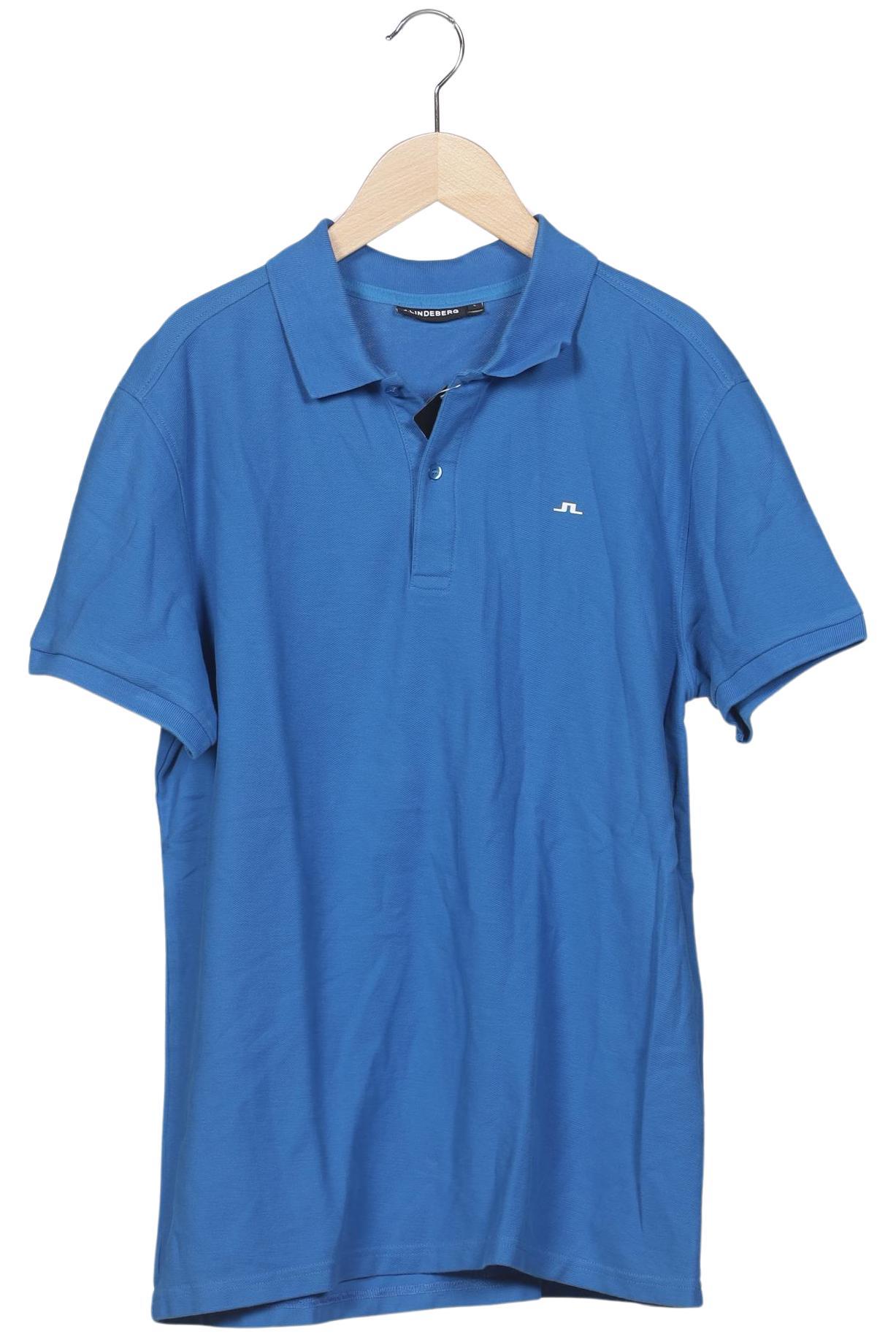 

J.lindeberg Herren Poloshirt, blau, Gr. 52