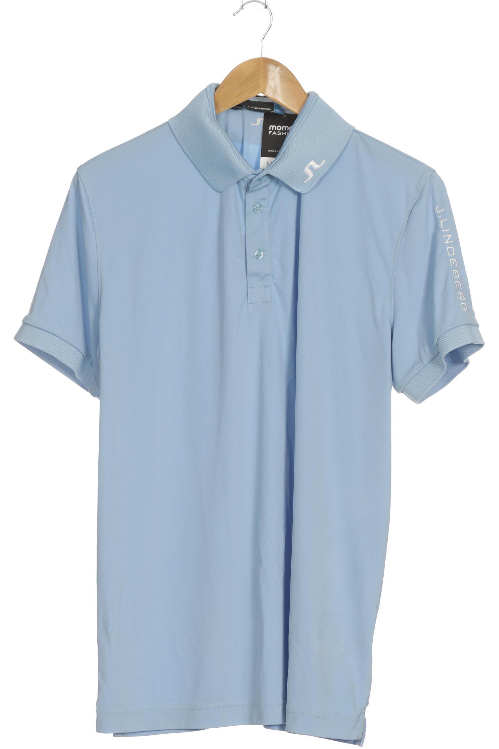 Thumbnail - J.lindeberg Herren Poloshirt, blau, Gr.