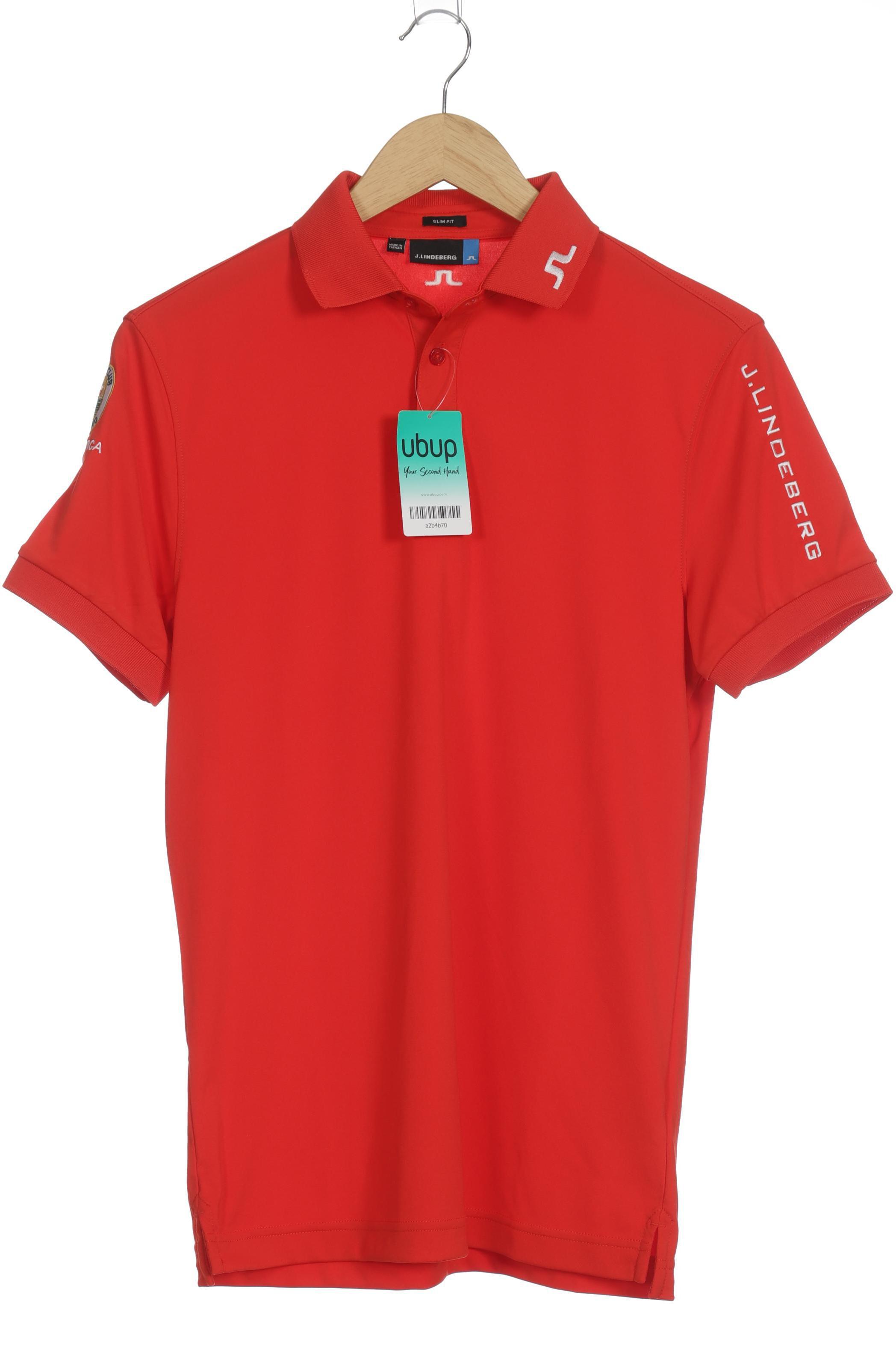 

J.lindeberg Herren Poloshirt, rot, Gr.