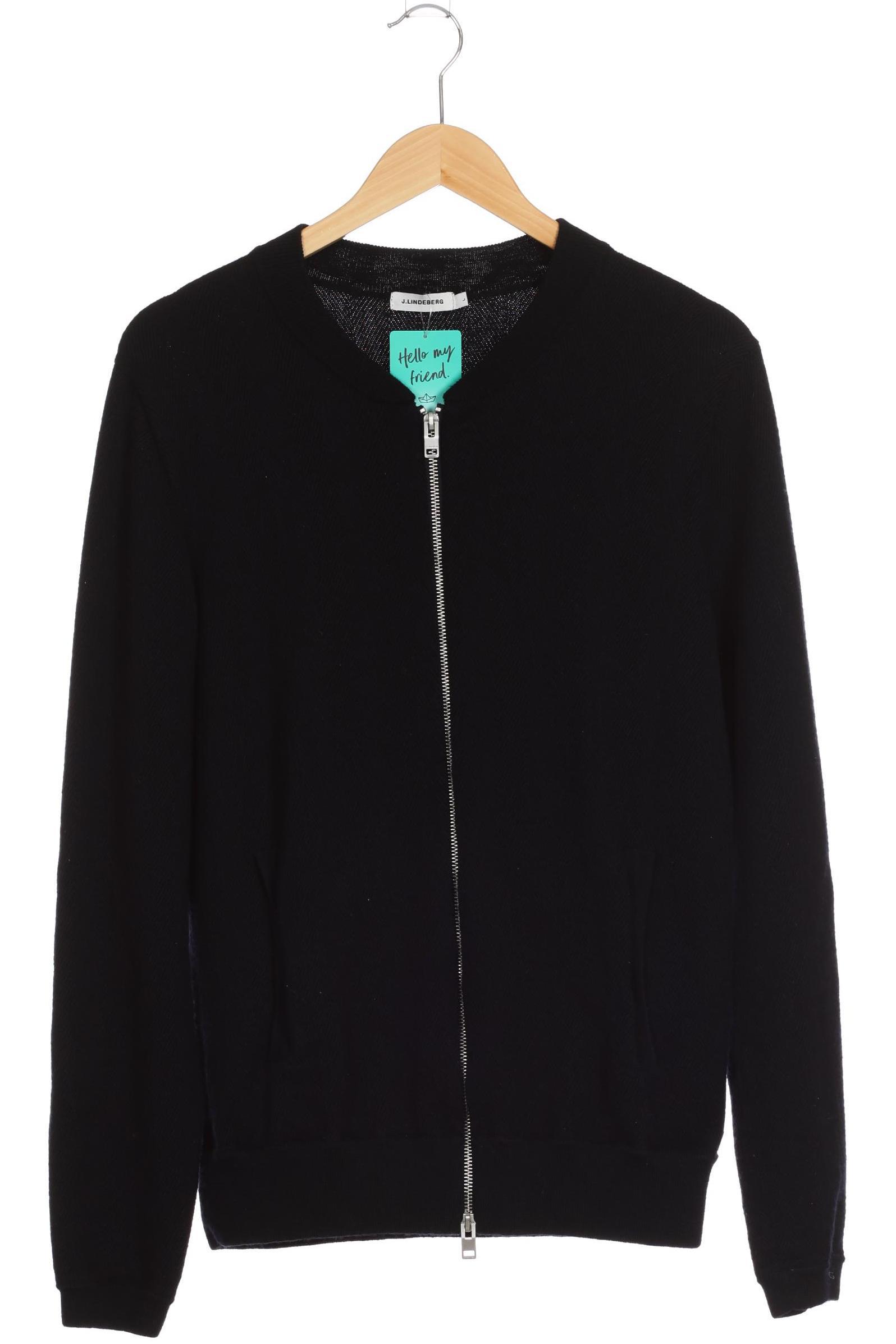 

J.lindeberg Herren Strickjacke, schwarz, Gr.