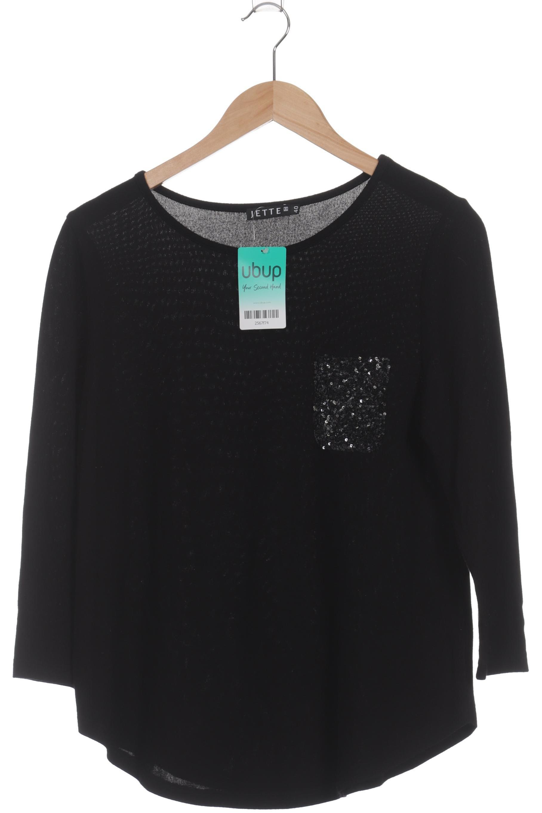 

Jette Jette Joop Damen Langarmshirt, schwarz, Gr. 40