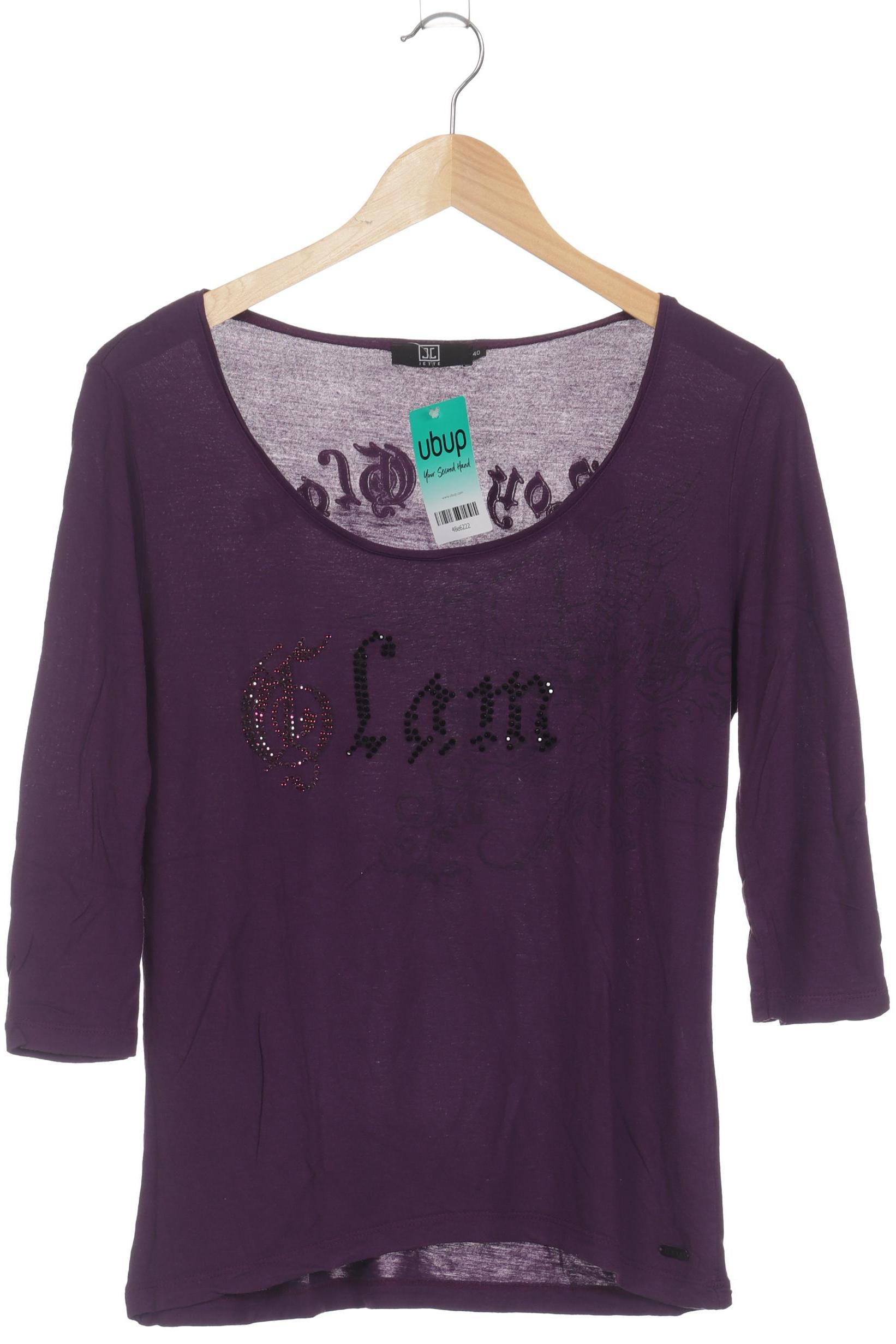 

Jette Jette Joop Damen Langarmshirt, lila, Gr. 40