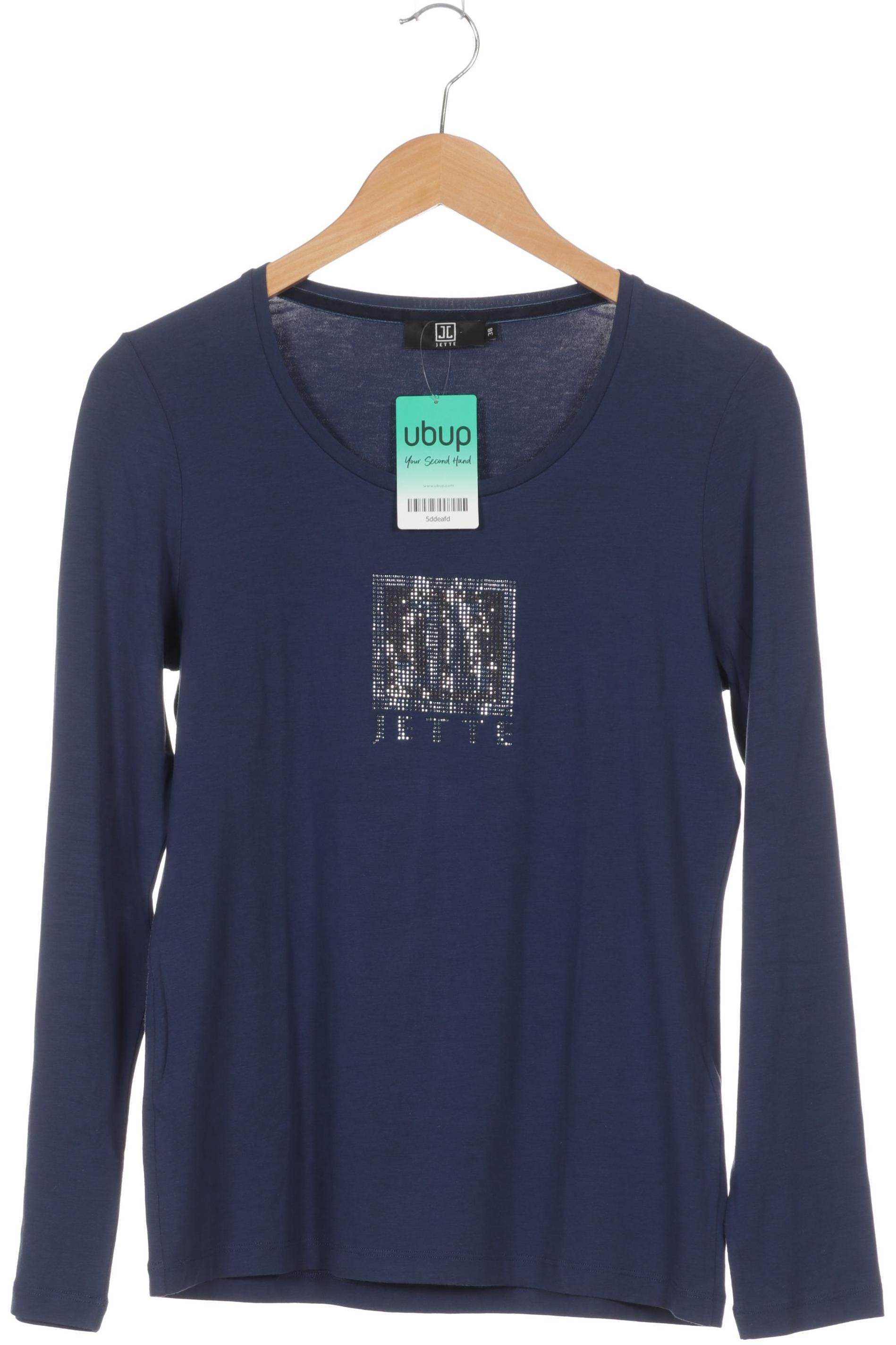 

Jette Jette Joop Damen Langarmshirt, blau, Gr. 38