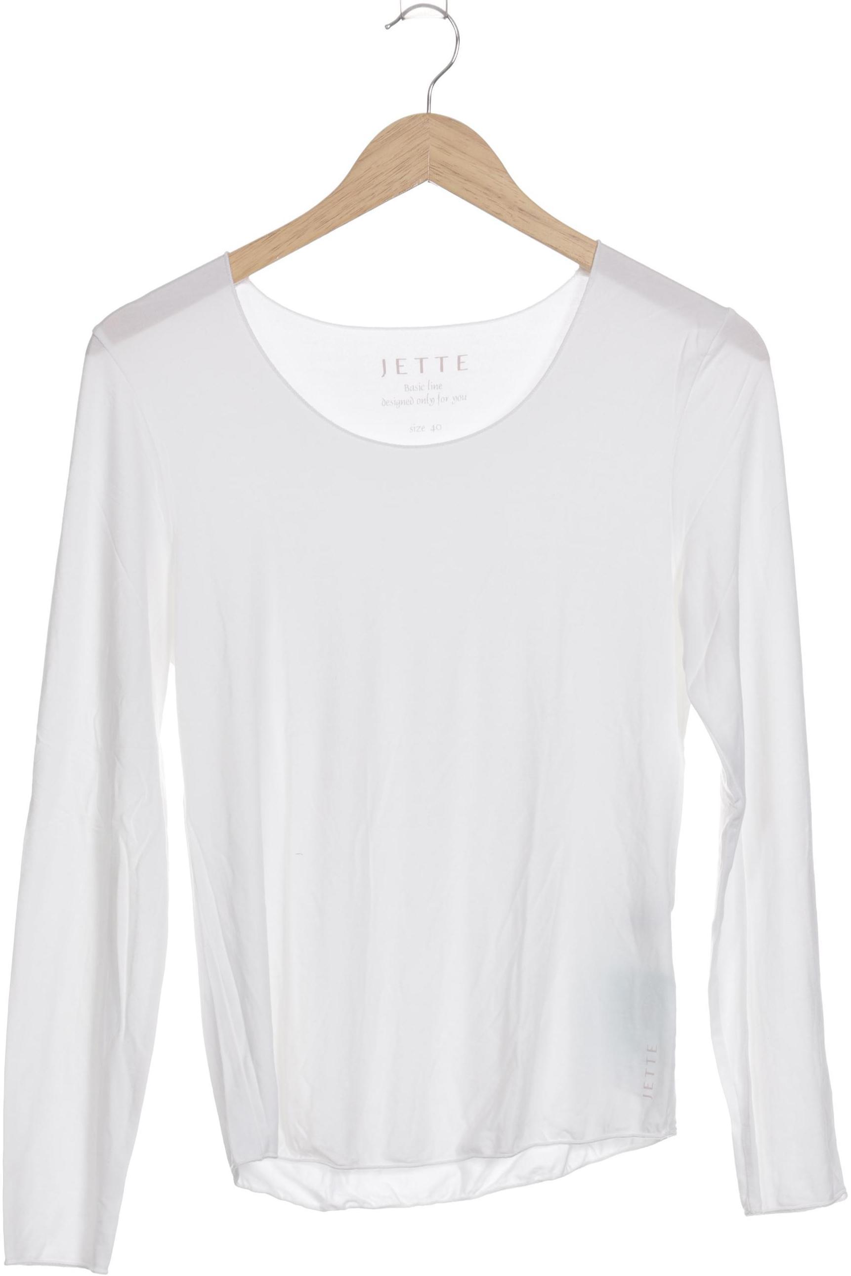 

Jette Jette Joop Damen Langarmshirt, weiß, Gr. 40