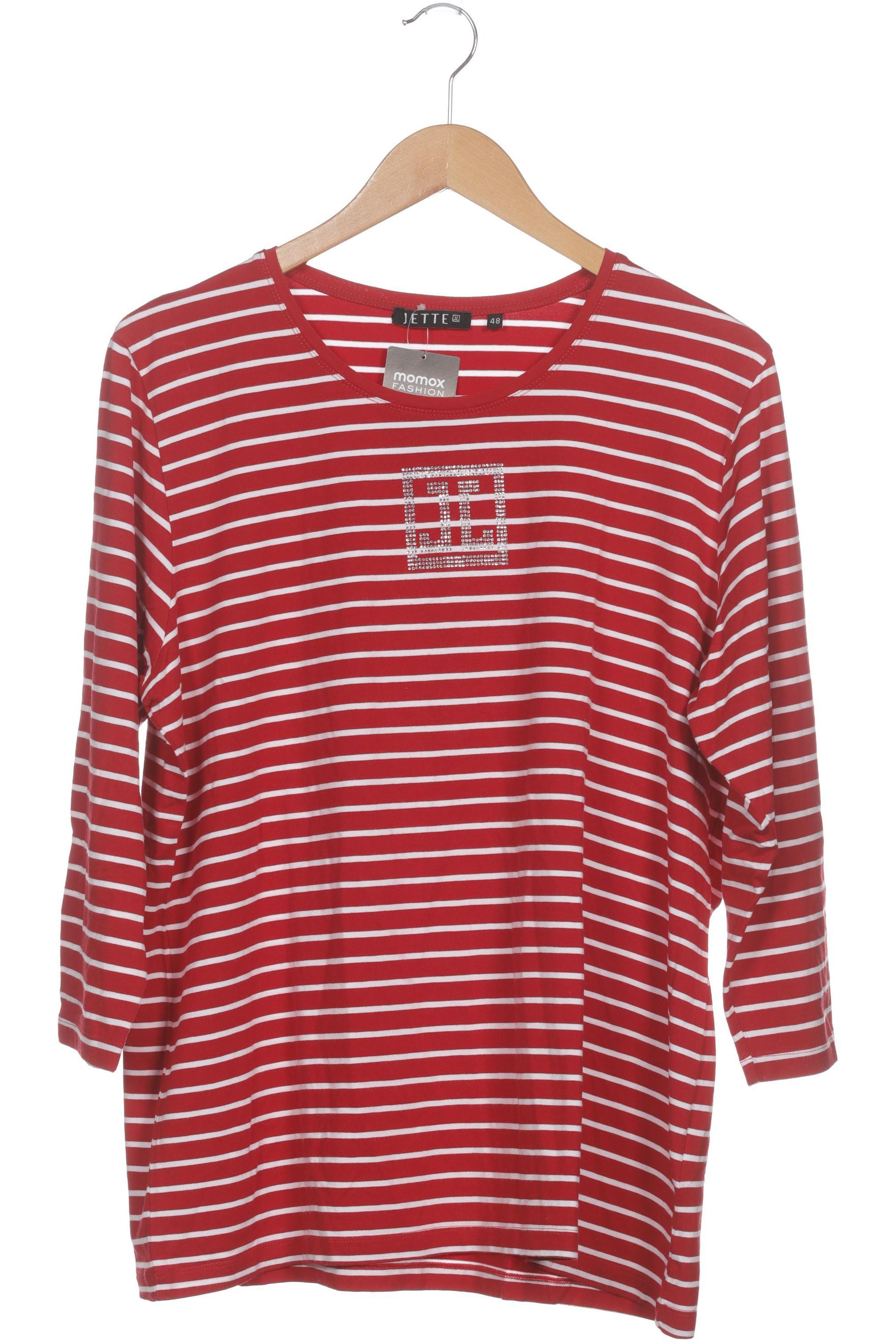 

Jette Jette Joop Damen Langarmshirt, rot, Gr. 48