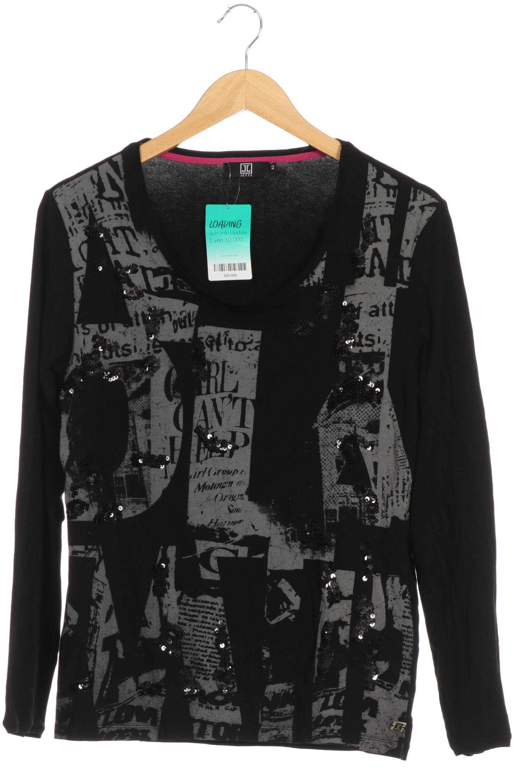 

Jette Jette Joop Damen Langarmshirt, schwarz, Gr. 42
