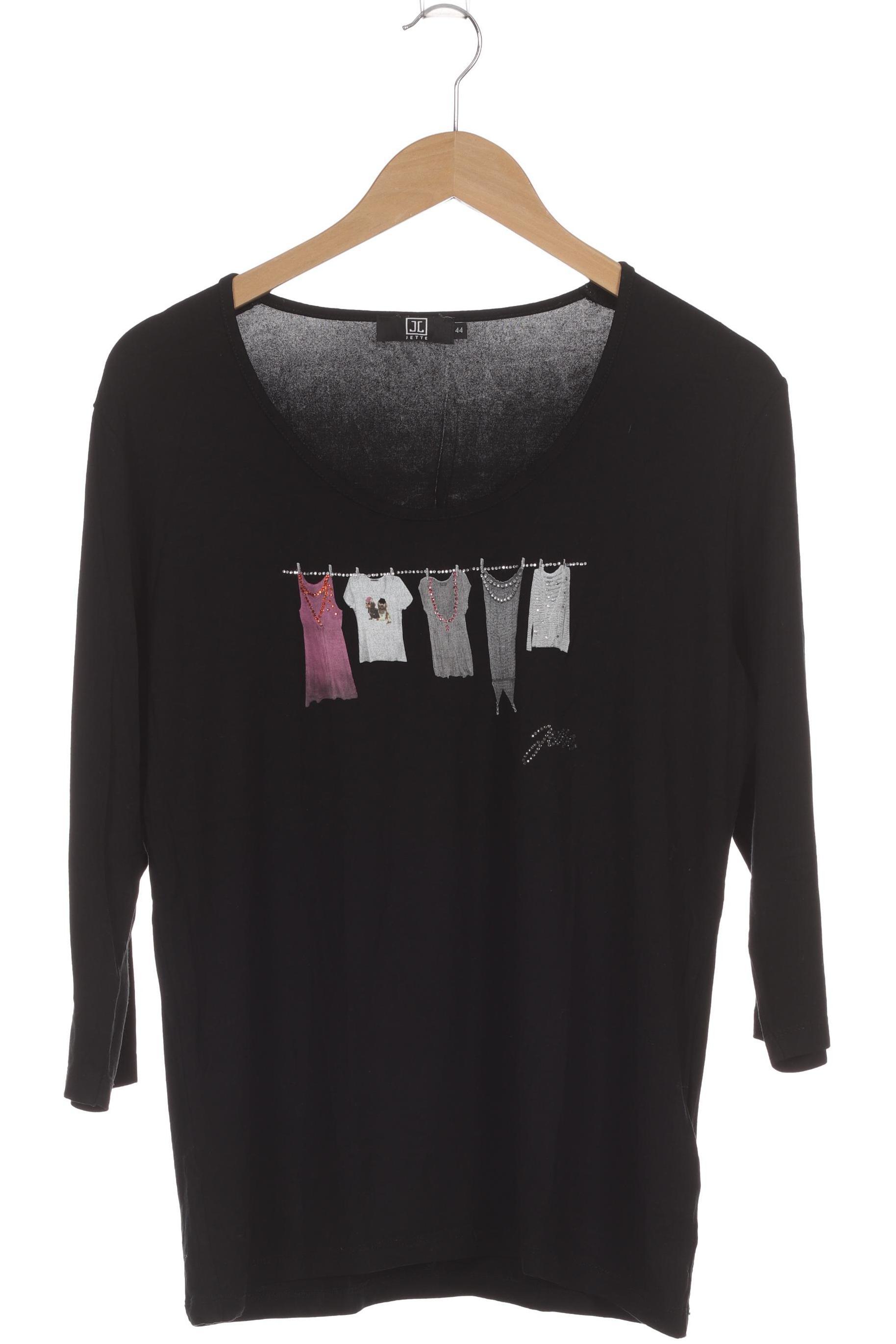 

Jette Jette Joop Damen Langarmshirt, schwarz, Gr. 44