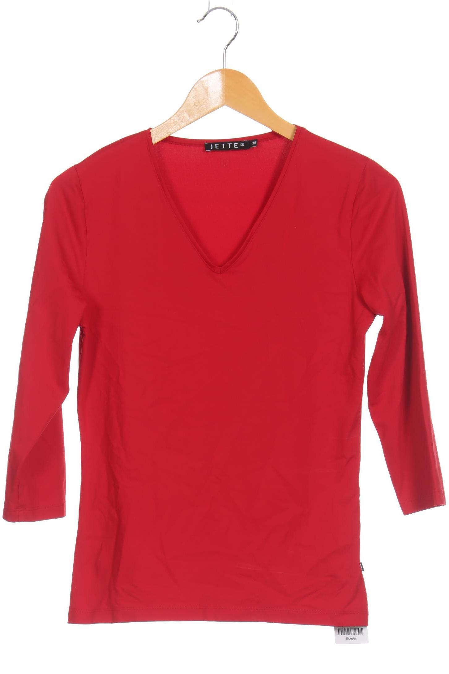 

Jette Jette Joop Damen Langarmshirt, rot, Gr. 38