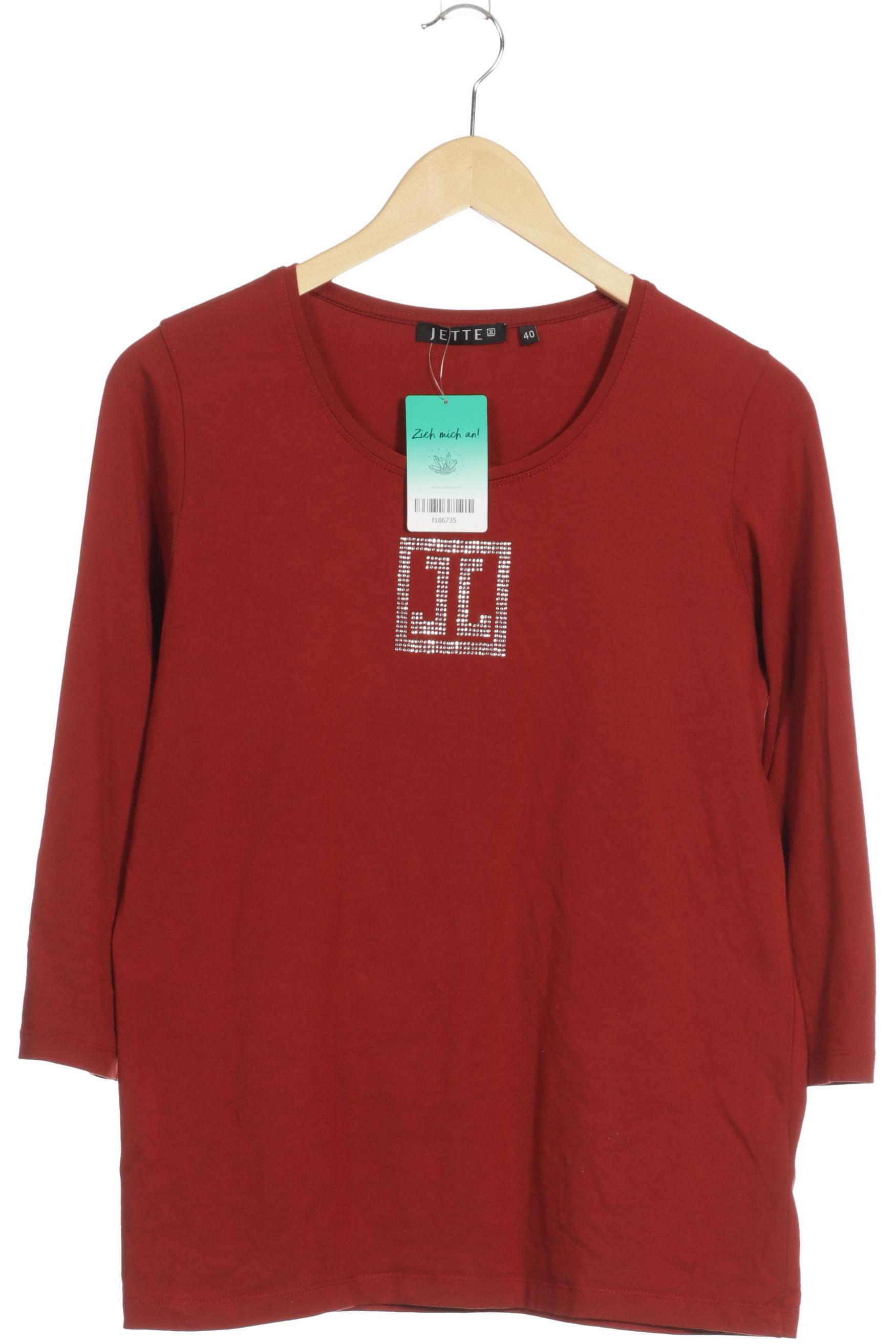 

Jette Jette Joop Damen Langarmshirt, rot, Gr. 40