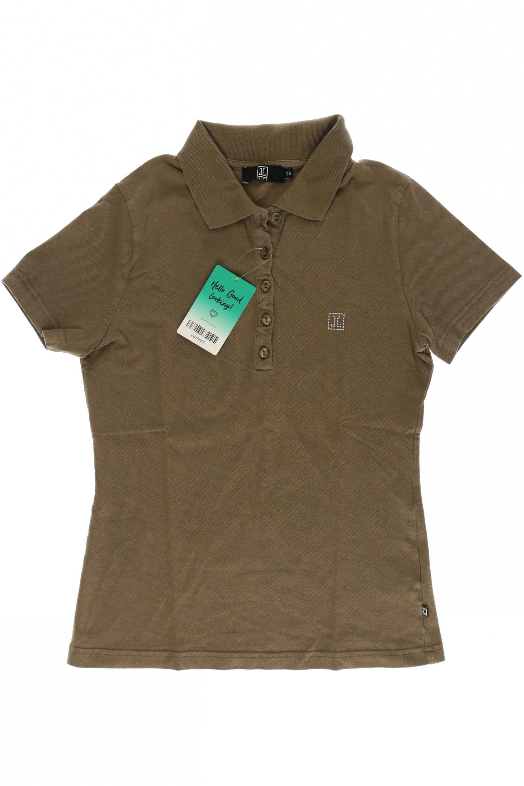 

Jette Jette Joop Damen Poloshirt, braun, Gr. 36