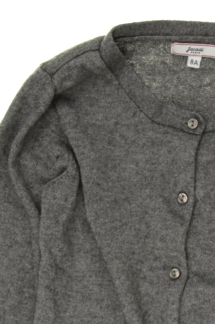 Thumbnail - Jacadi Mädchen Strickjacke, grau, Gr. 128