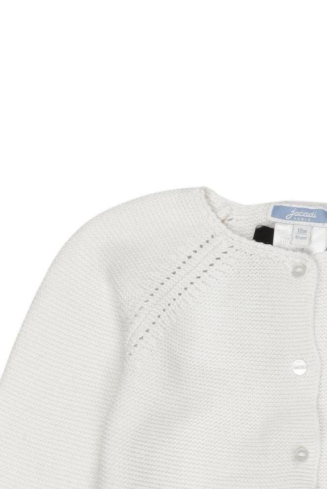 Thumbnail - Jacadi Mädchen Strickjacke, weiß, Gr. 80