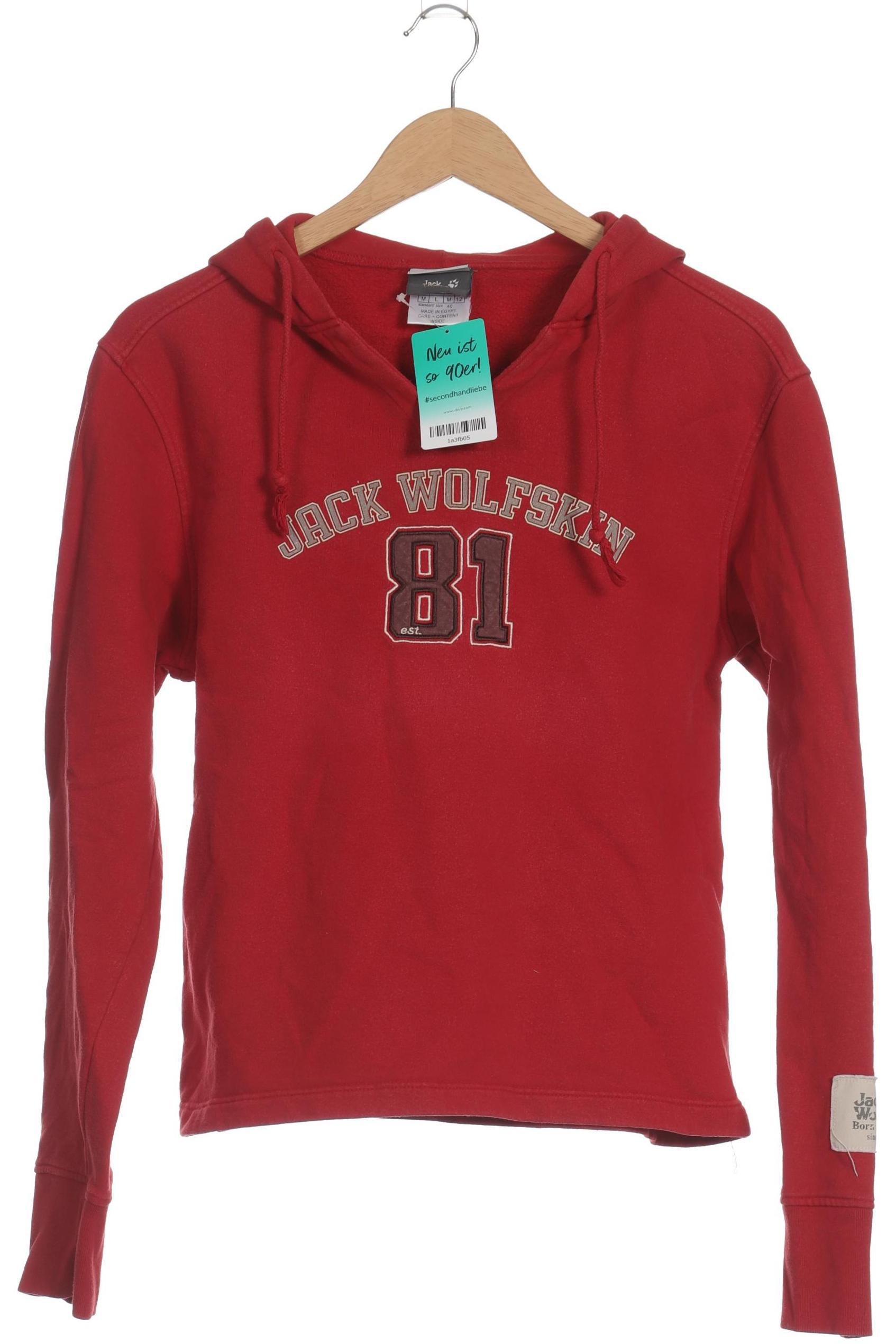

Jack Wolfskin Damen Kapuzenpullover, rot, Gr.