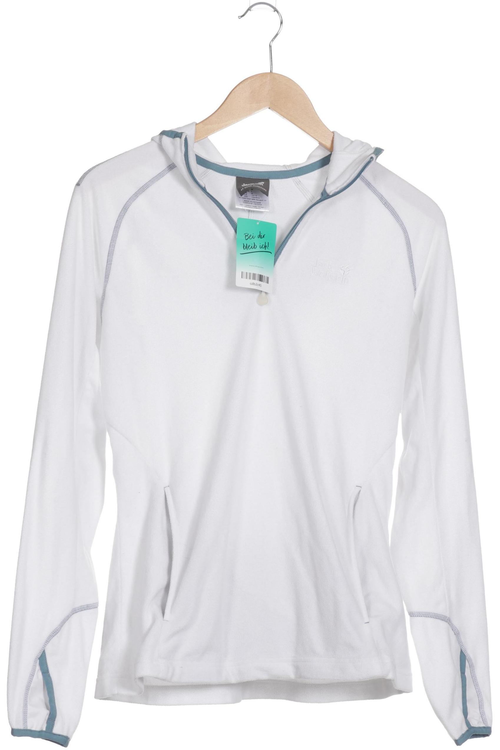 

Jack Wolfskin Damen Kapuzenpullover, weiß, Gr.