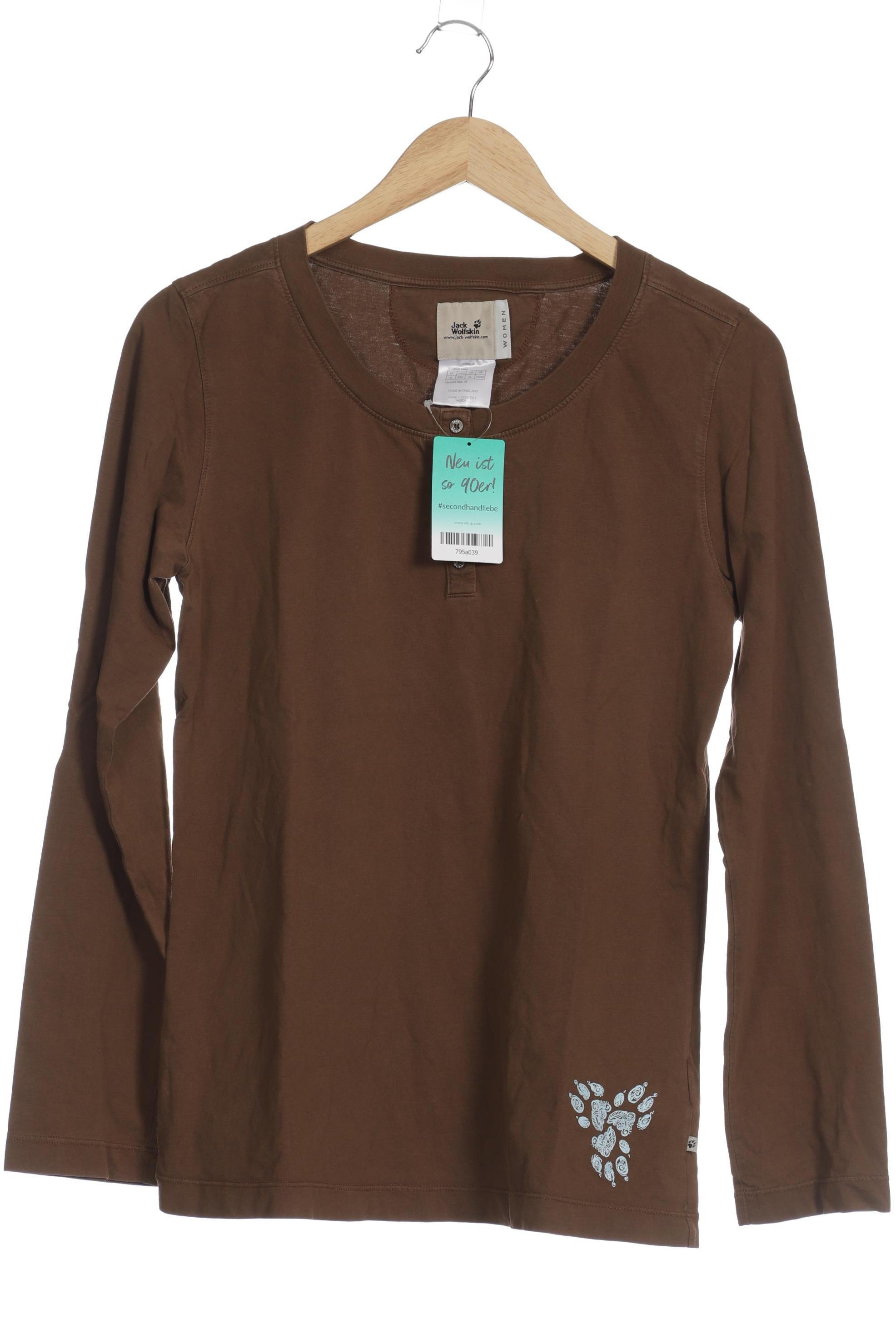 

Jack Wolfskin Damen Langarmshirt, braun, Gr.
