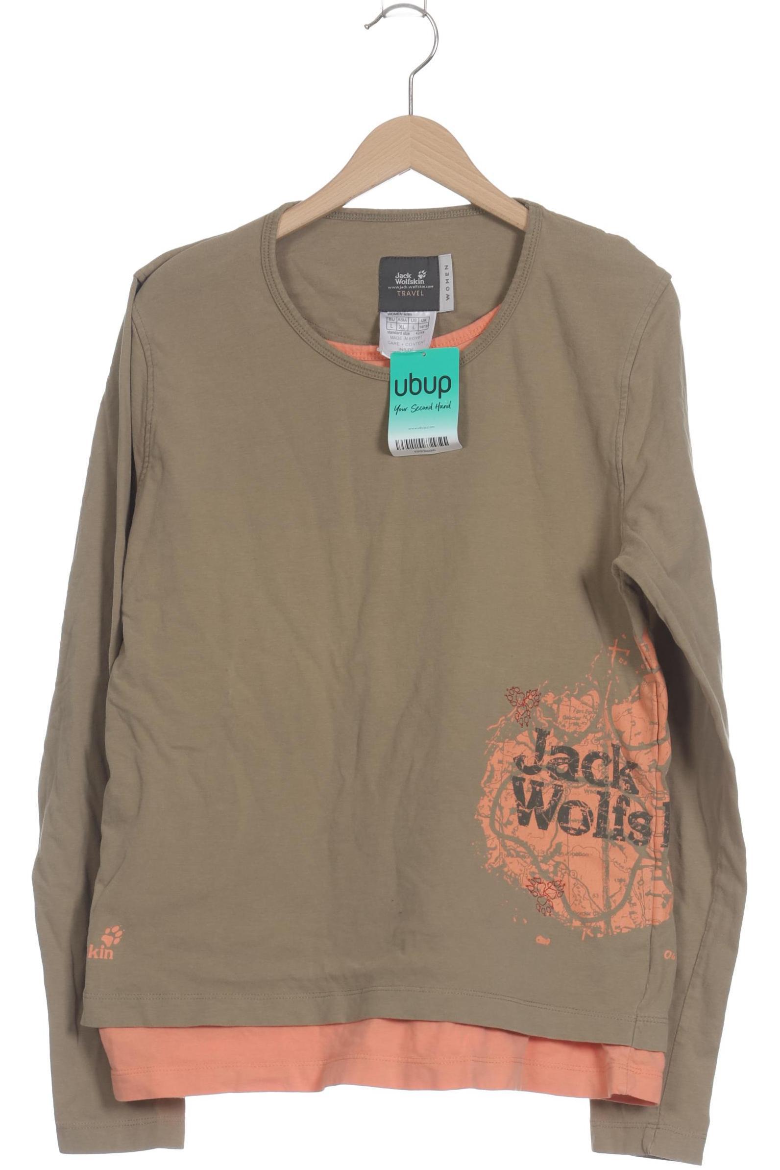 

Jack Wolfskin Damen Langarmshirt, grün, Gr.