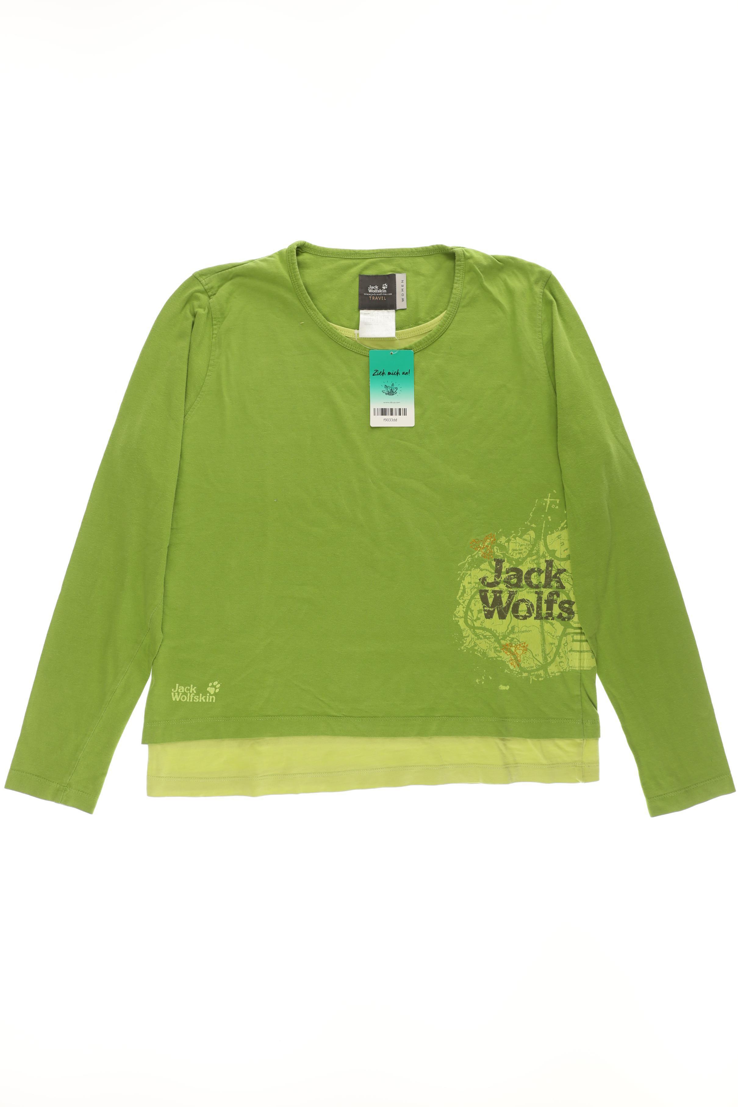 

Jack Wolfskin Damen Langarmshirt, grün, Gr.
