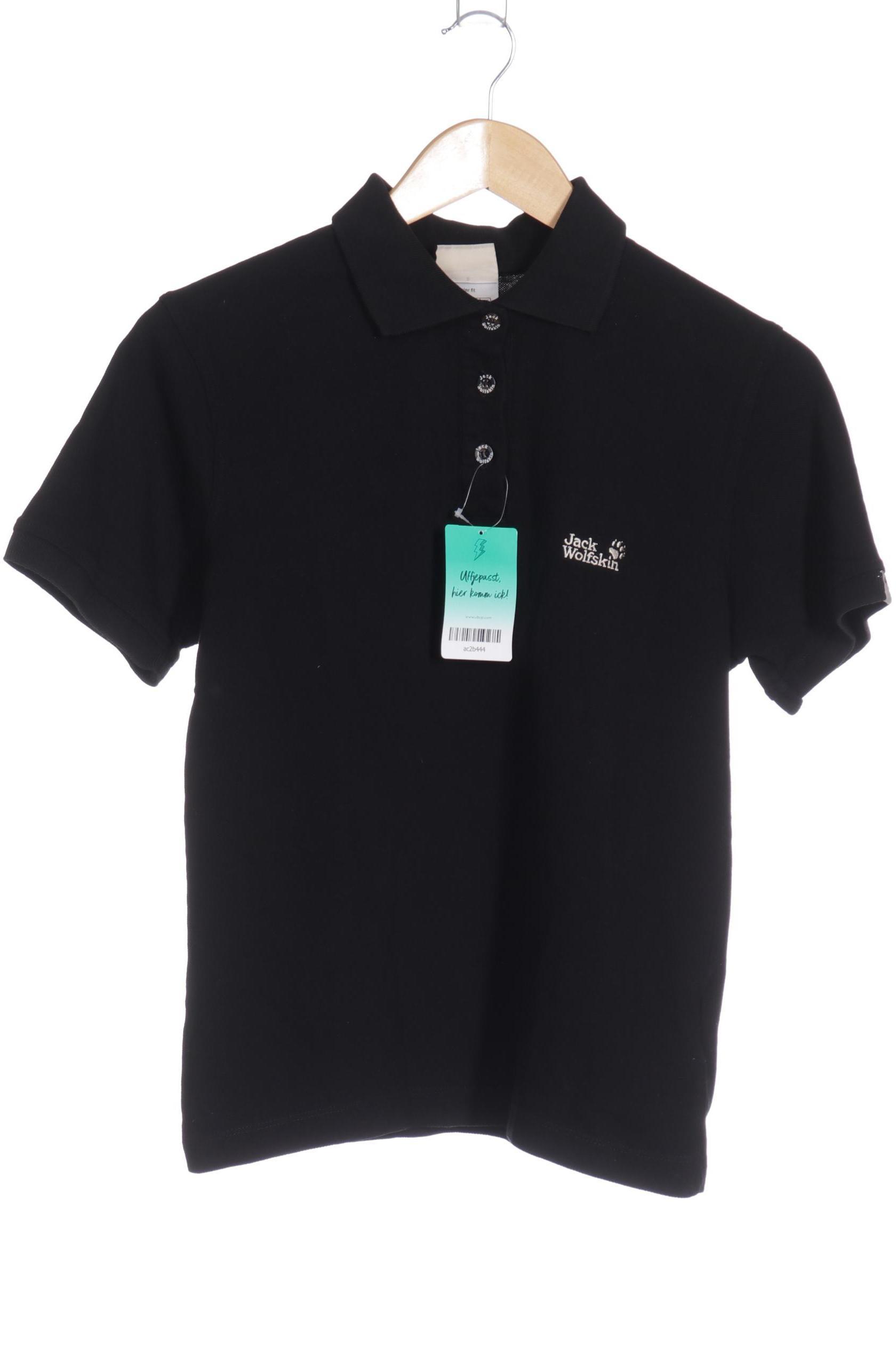 

Jack Wolfskin Damen Poloshirt, schwarz, Gr.