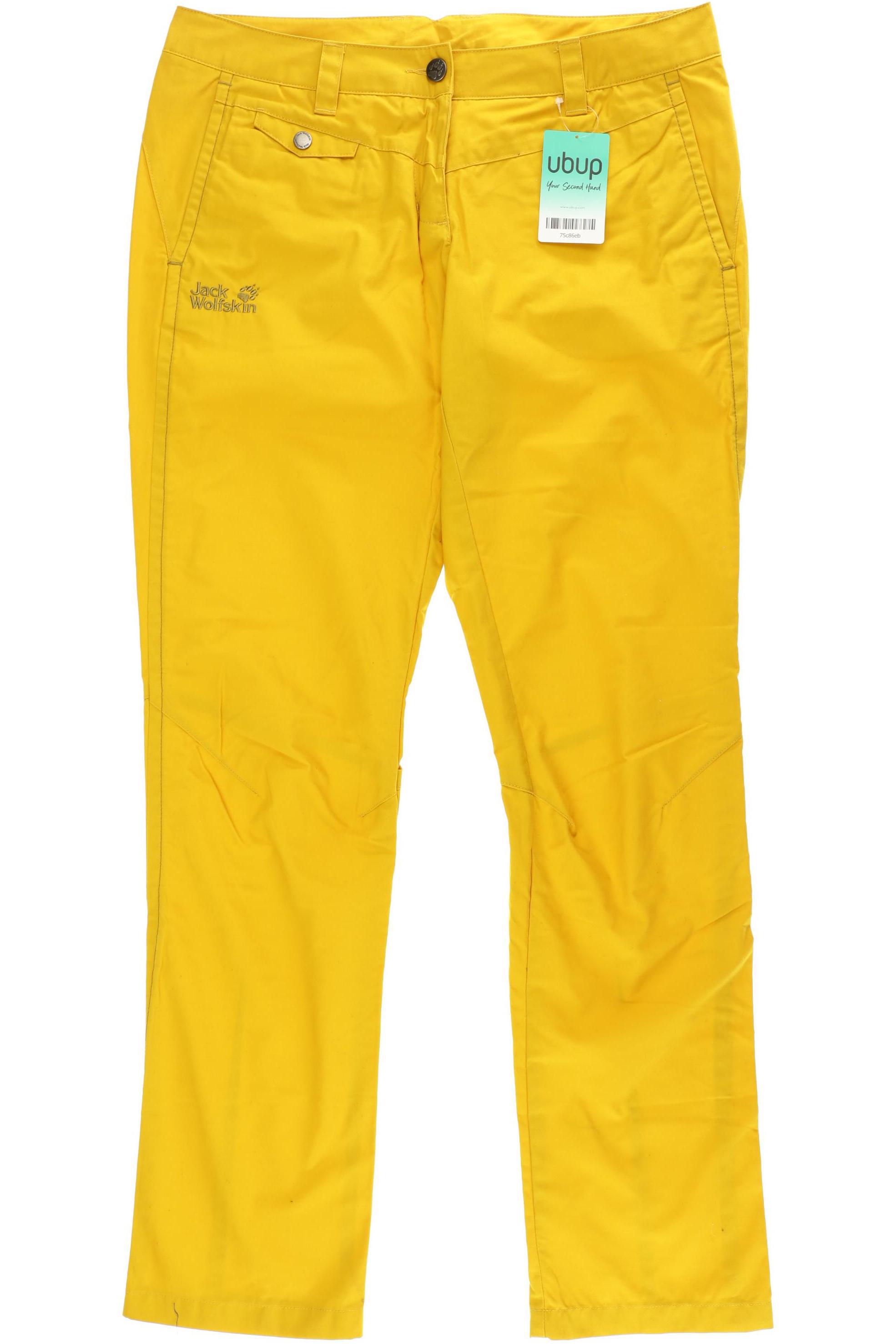 

Jack Wolfskin Damen Stoffhose, gelb, Gr. 38