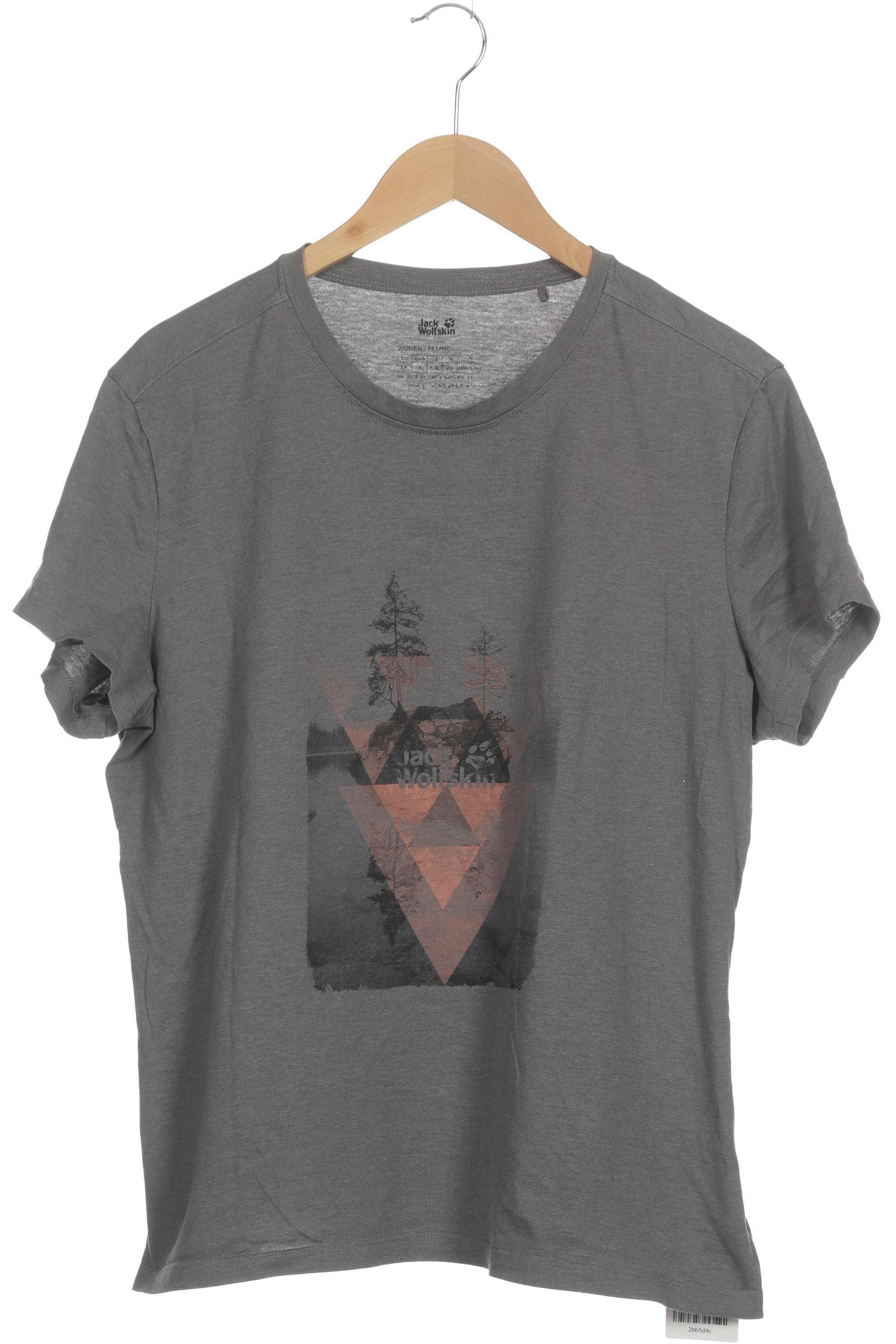 

Jack Wolfskin Damen T-Shirt, grau, Gr.
