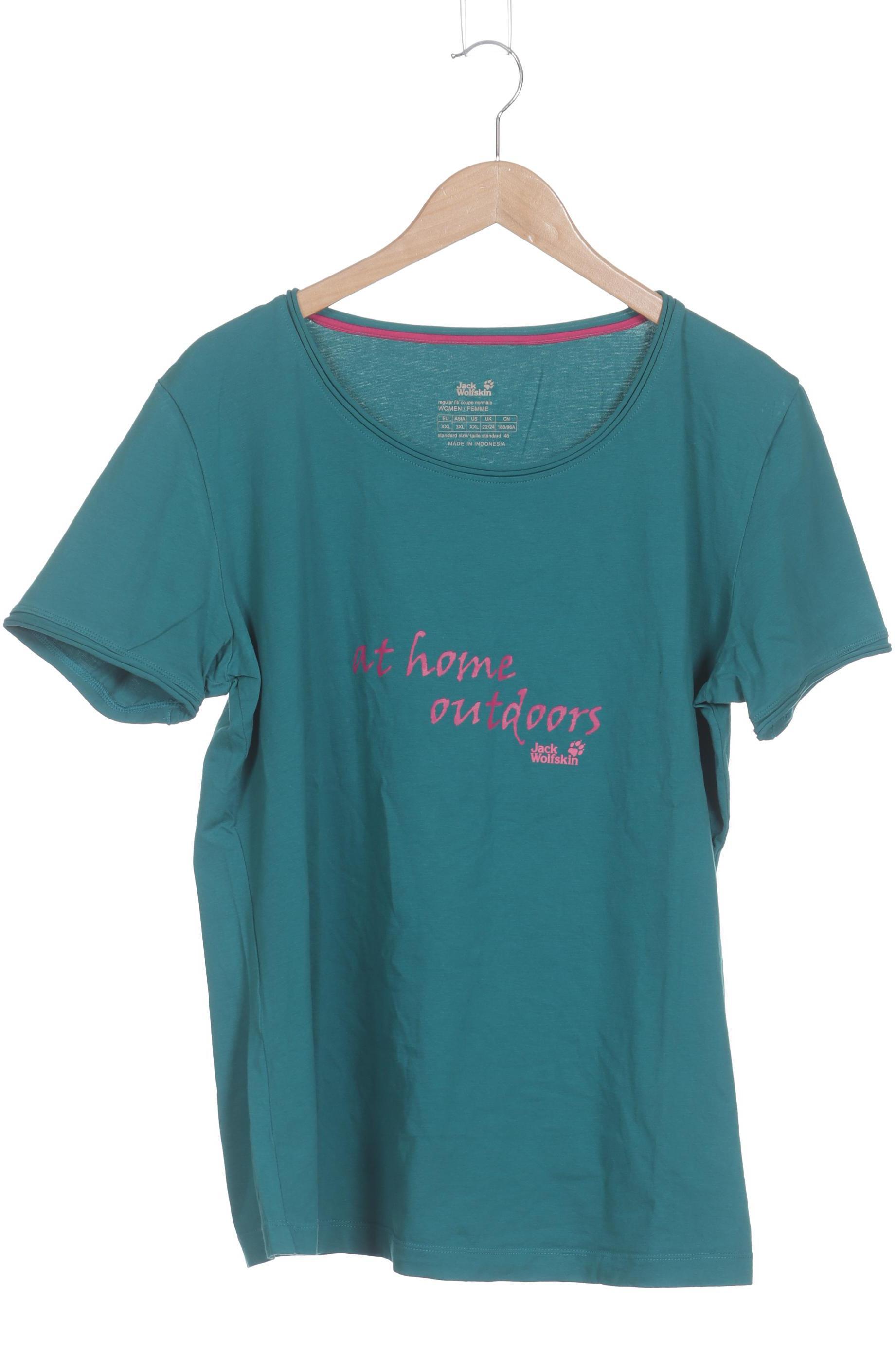 

Jack Wolfskin Damen T-Shirt, türkis, Gr.