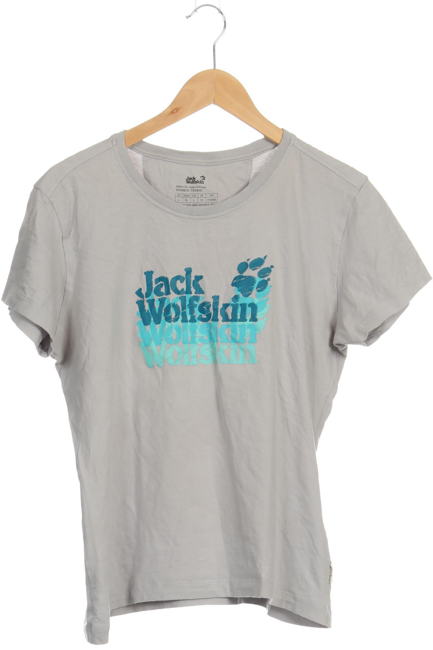 

Jack Wolfskin Damen T-Shirt, grau, Gr.
