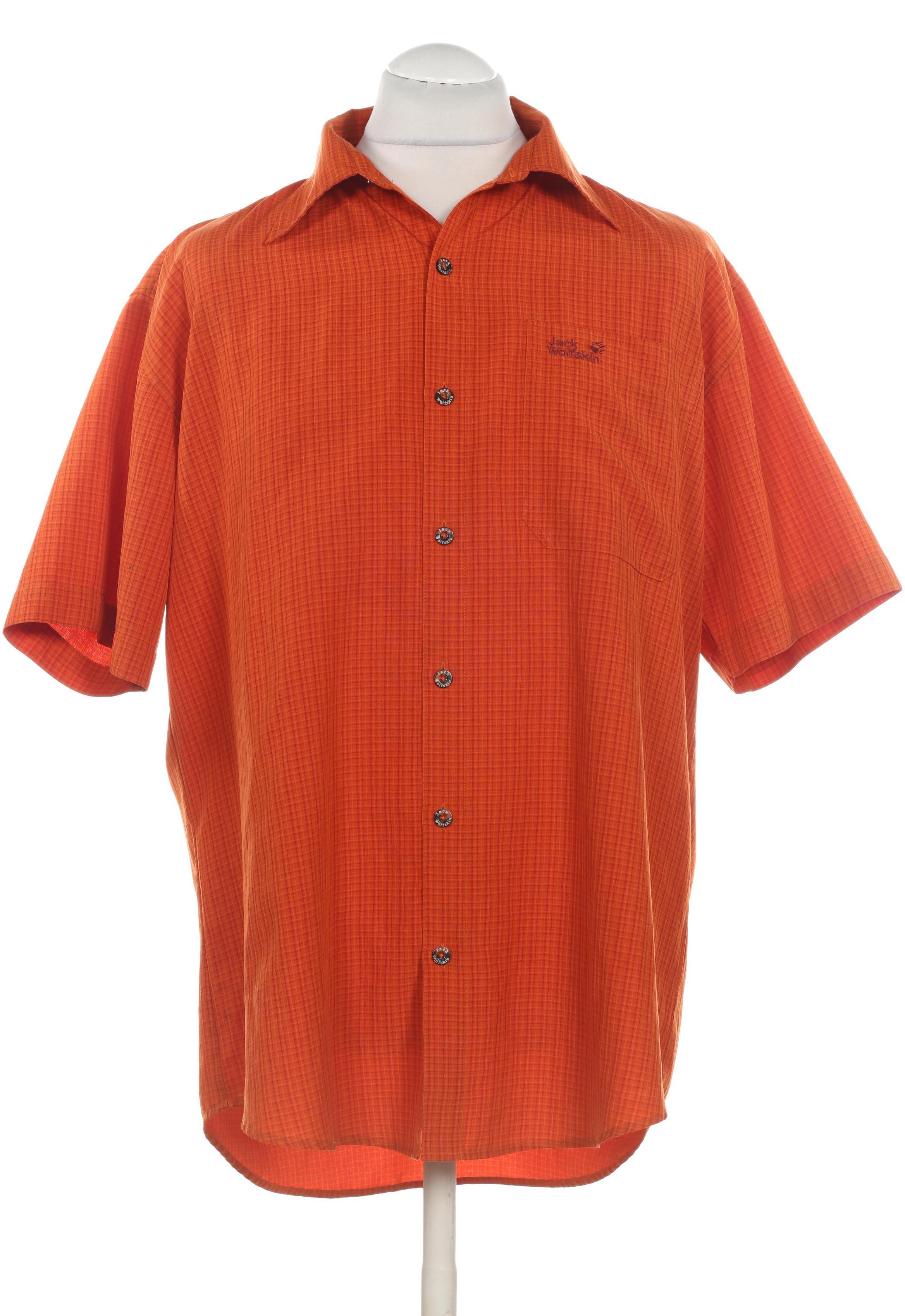 

Jack Wolfskin Herren Hemd, orange, Gr.