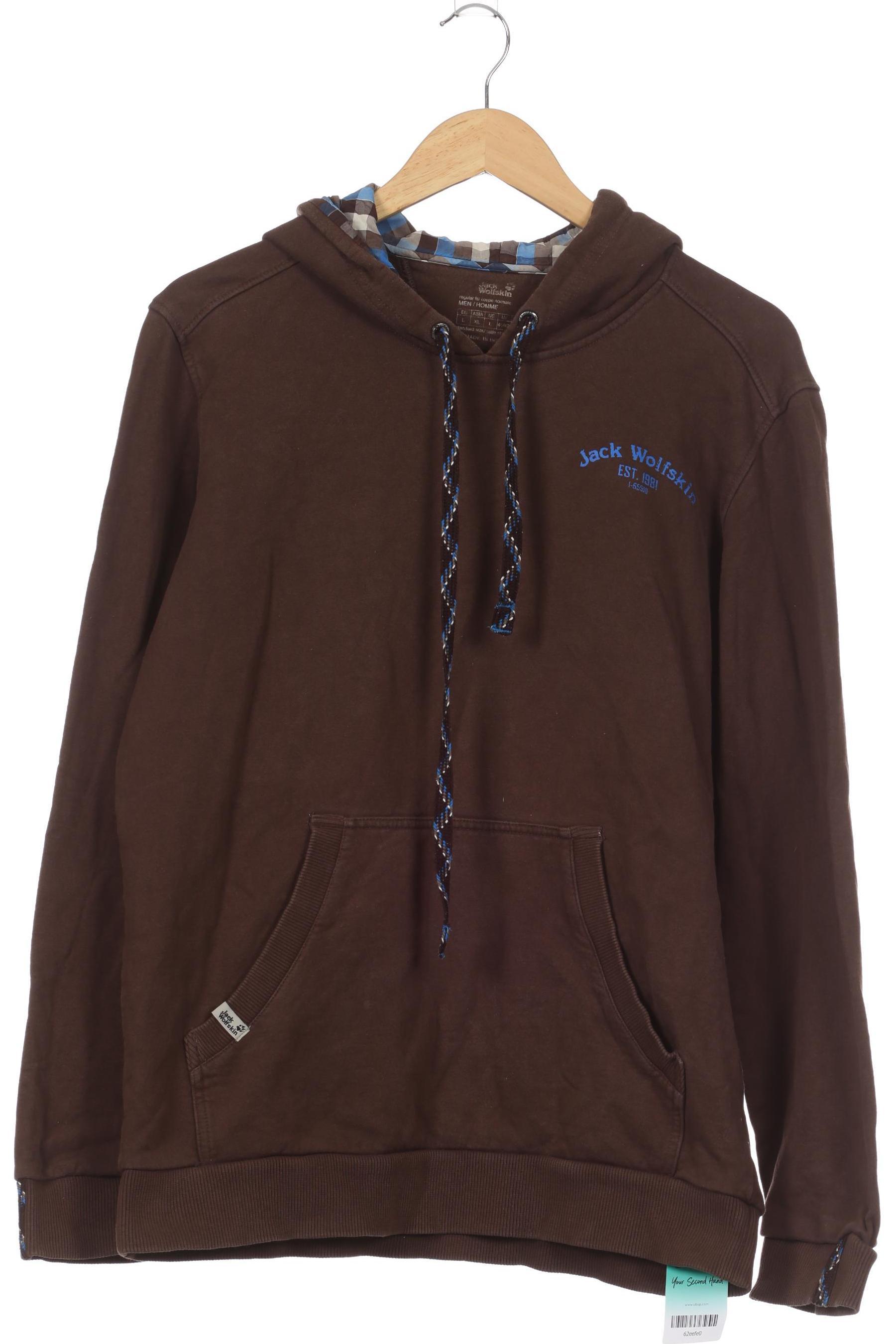 

Jack Wolfskin Herren Kapuzenpullover, braun, Gr.