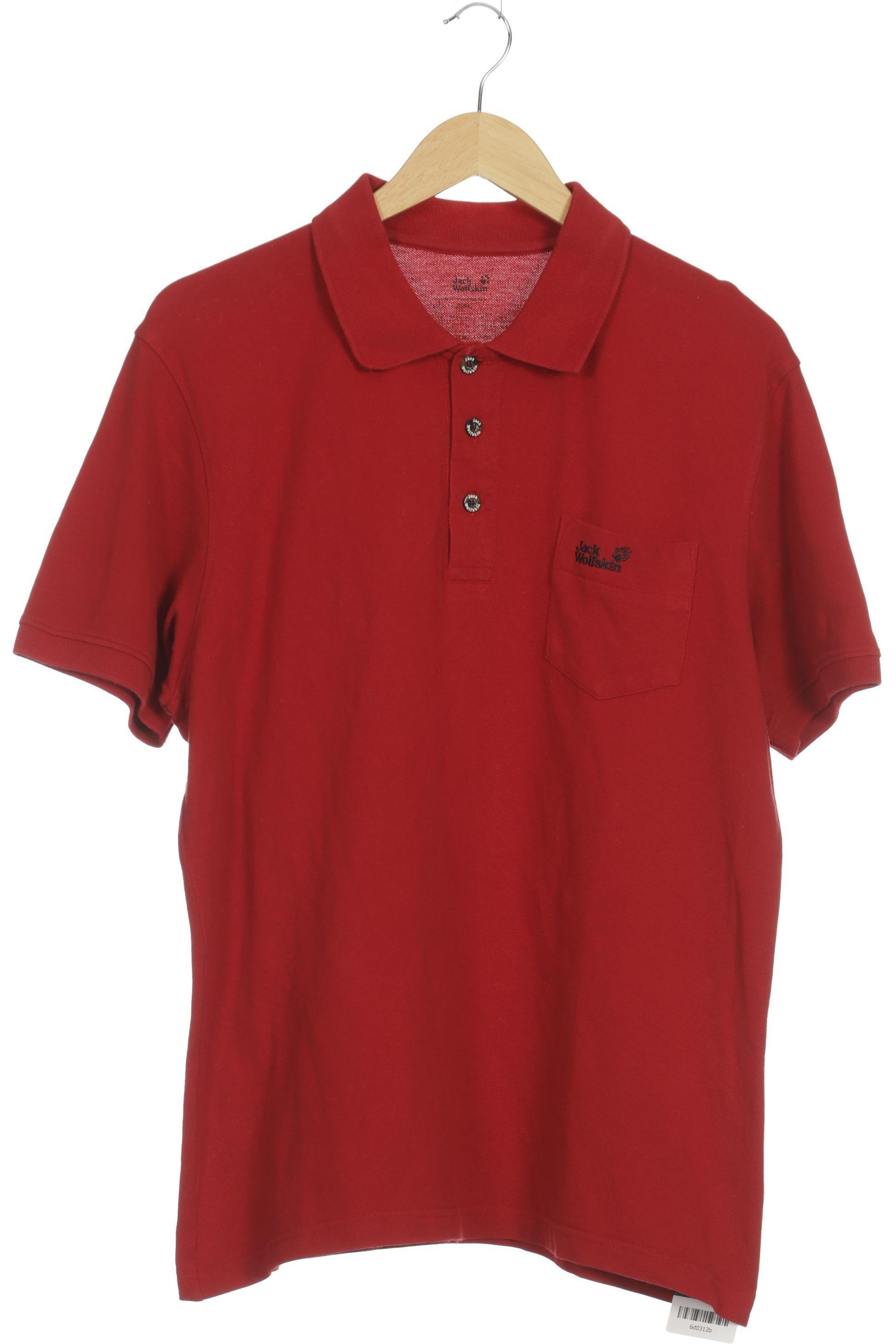 

Jack Wolfskin Herren Poloshirt, rot, Gr.