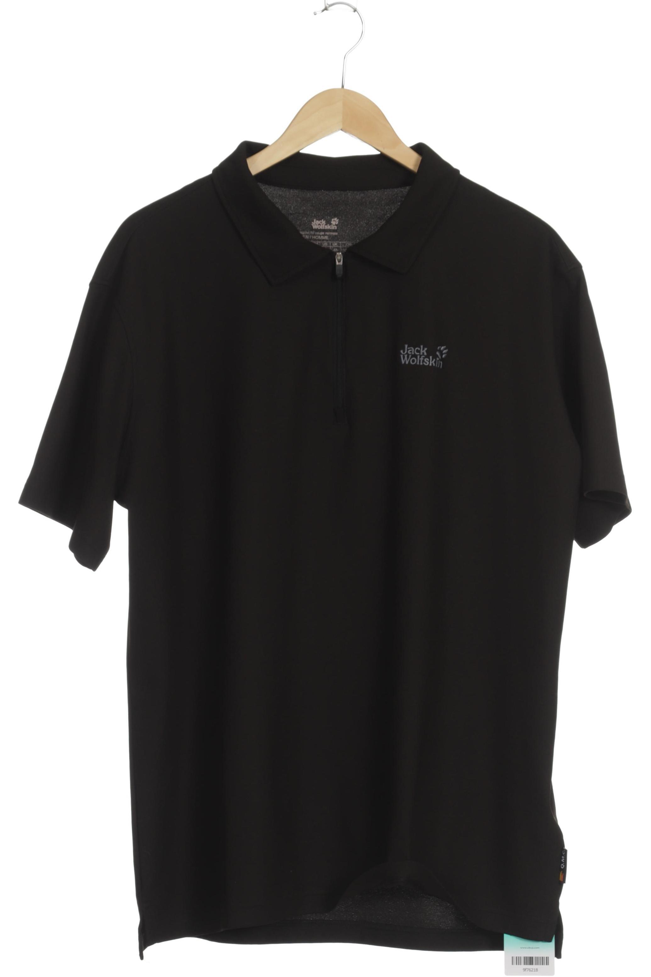 Thumbnail - Jack Wolfskin Herren Poloshirt, schwarz, Gr.