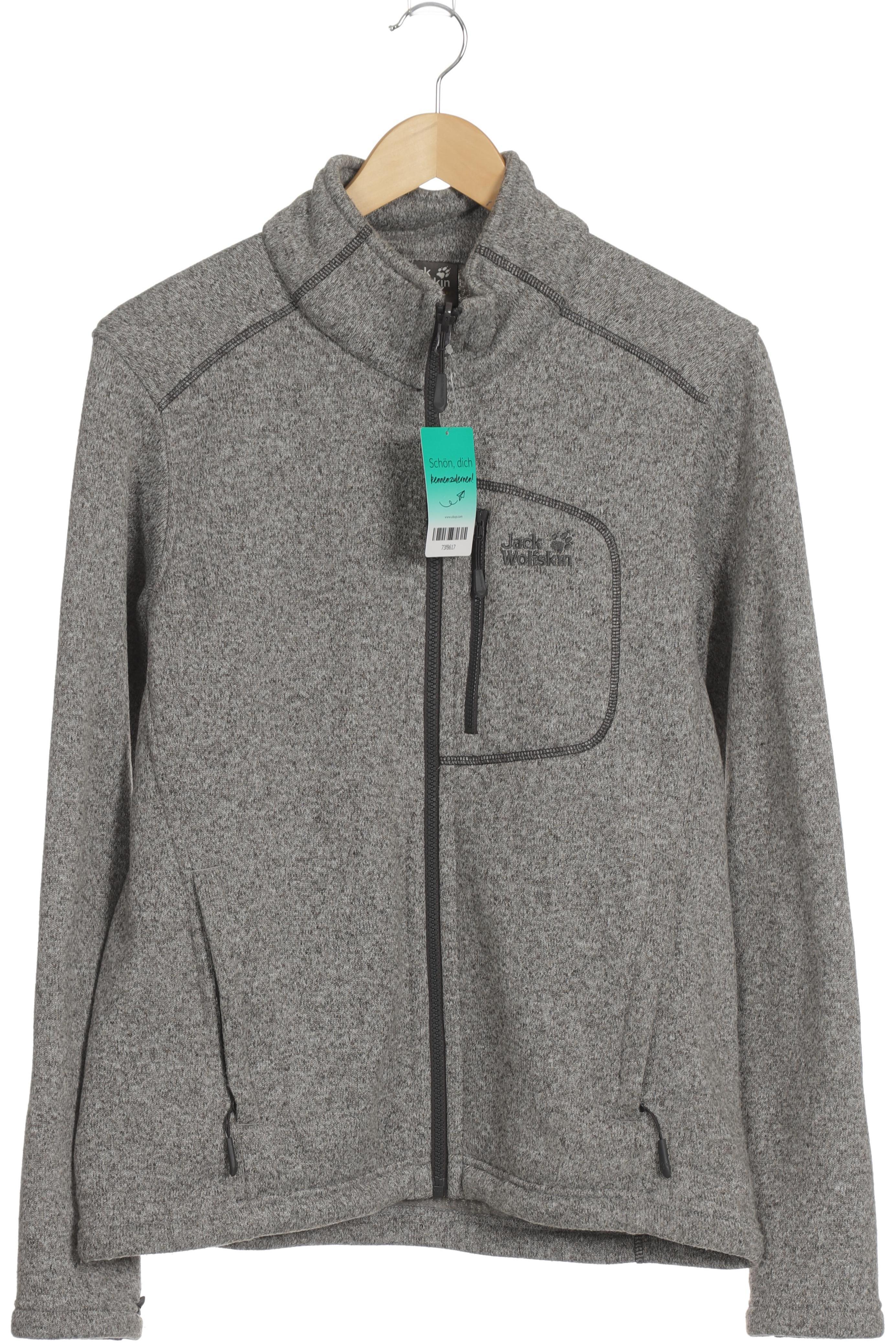 Thumbnail - Jack Wolfskin Herren Strickjacke, grau, Gr.