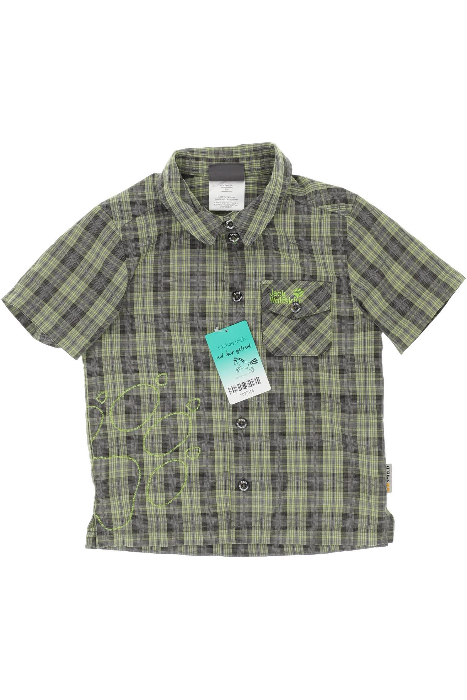 

Jack Wolfskin Jungen Hemd, grün, Gr. 116