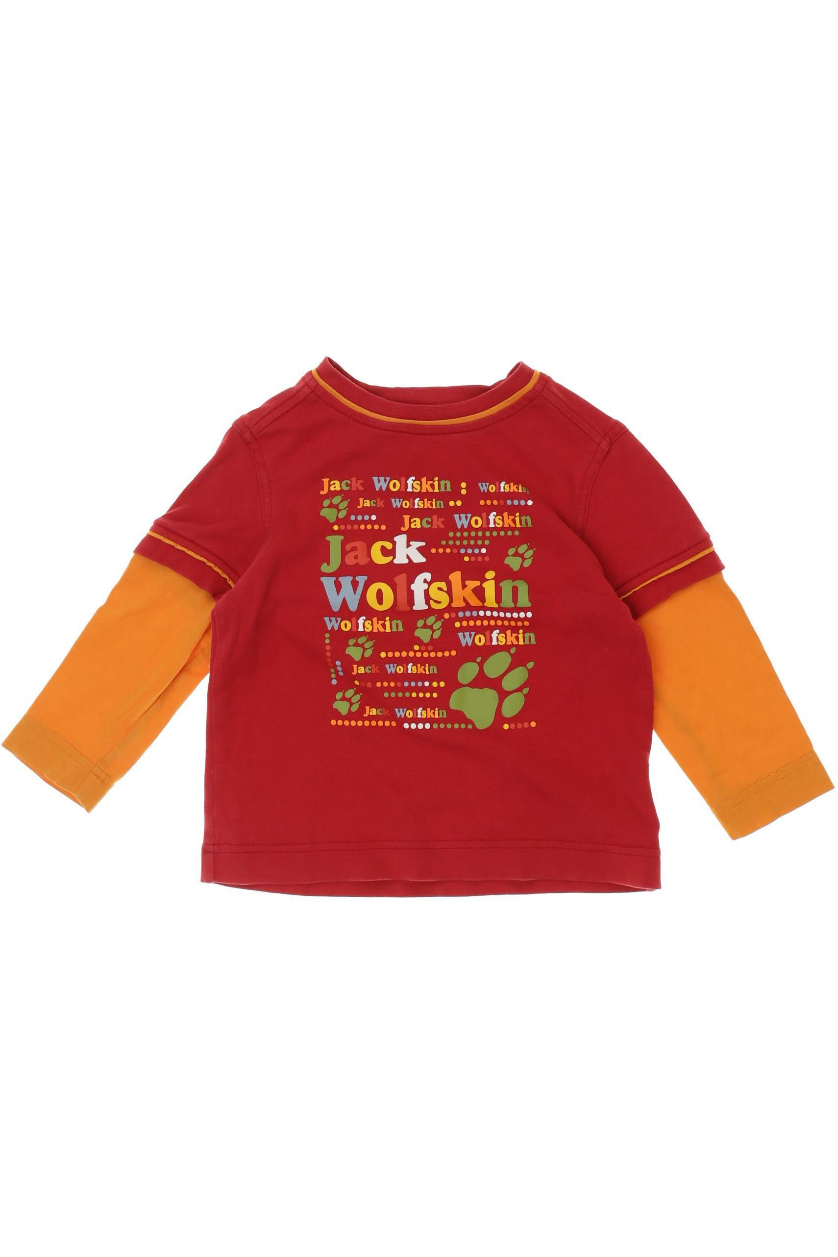 

Jack Wolfskin Jungen Langarmshirt, rot, Gr. 92