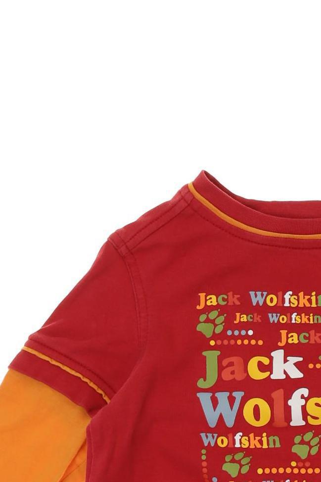 Thumbnail - Jack Wolfskin Jungen Langarmshirt, rot, Gr. 92
