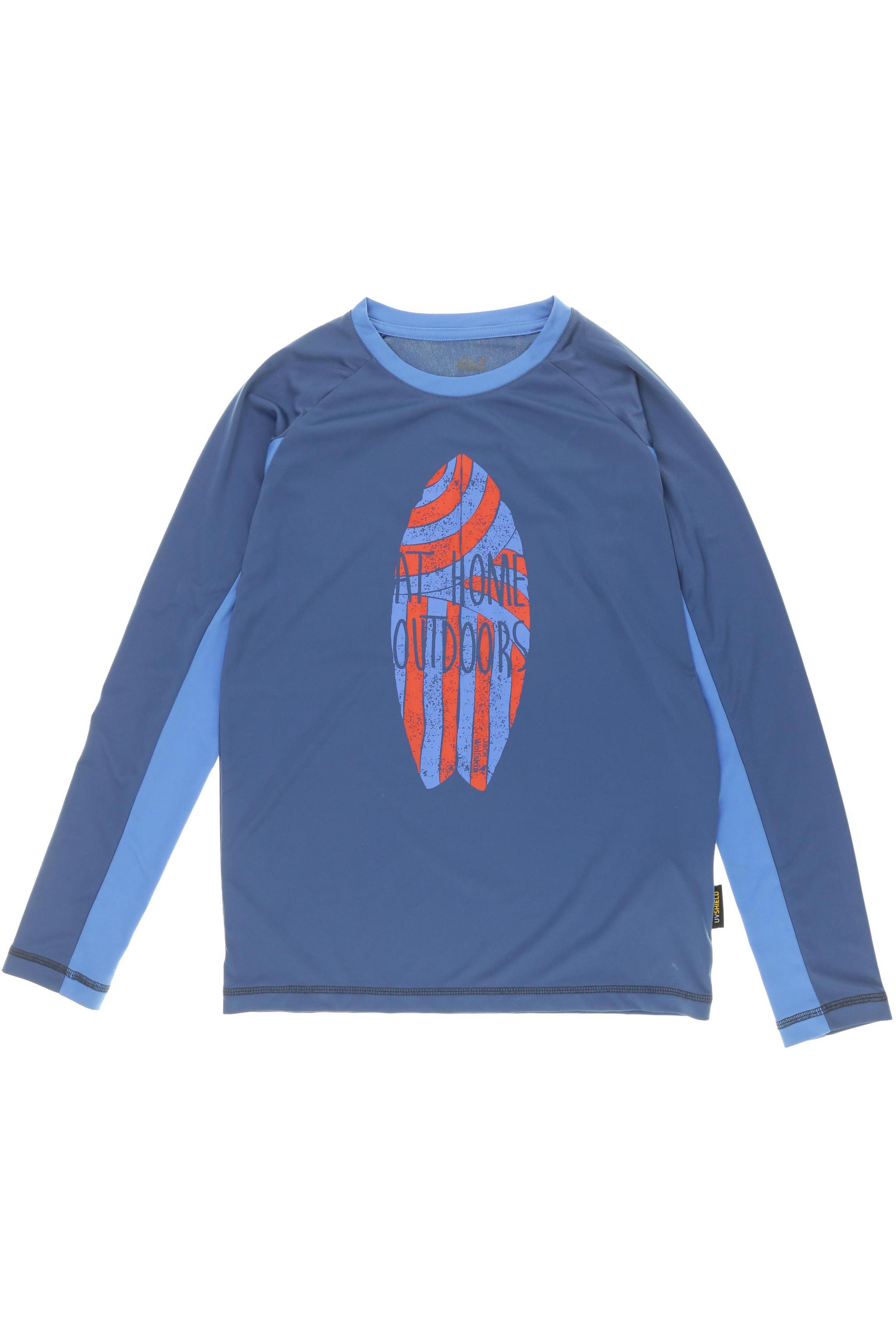 

Jack Wolfskin Jungen Langarmshirt, blau, Gr. 152