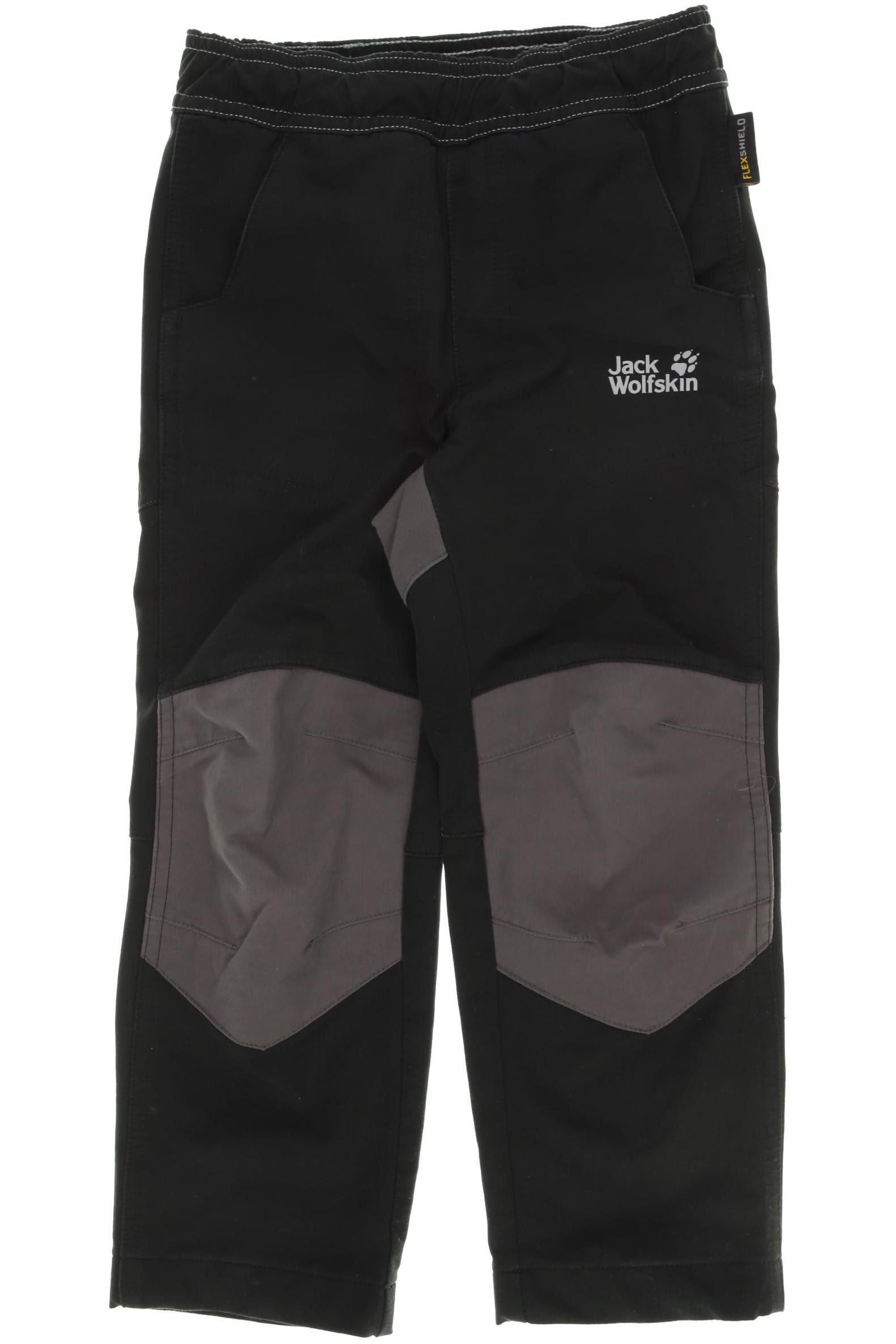

Jack Wolfskin Jungen Stoffhose, schwarz, Gr. 104