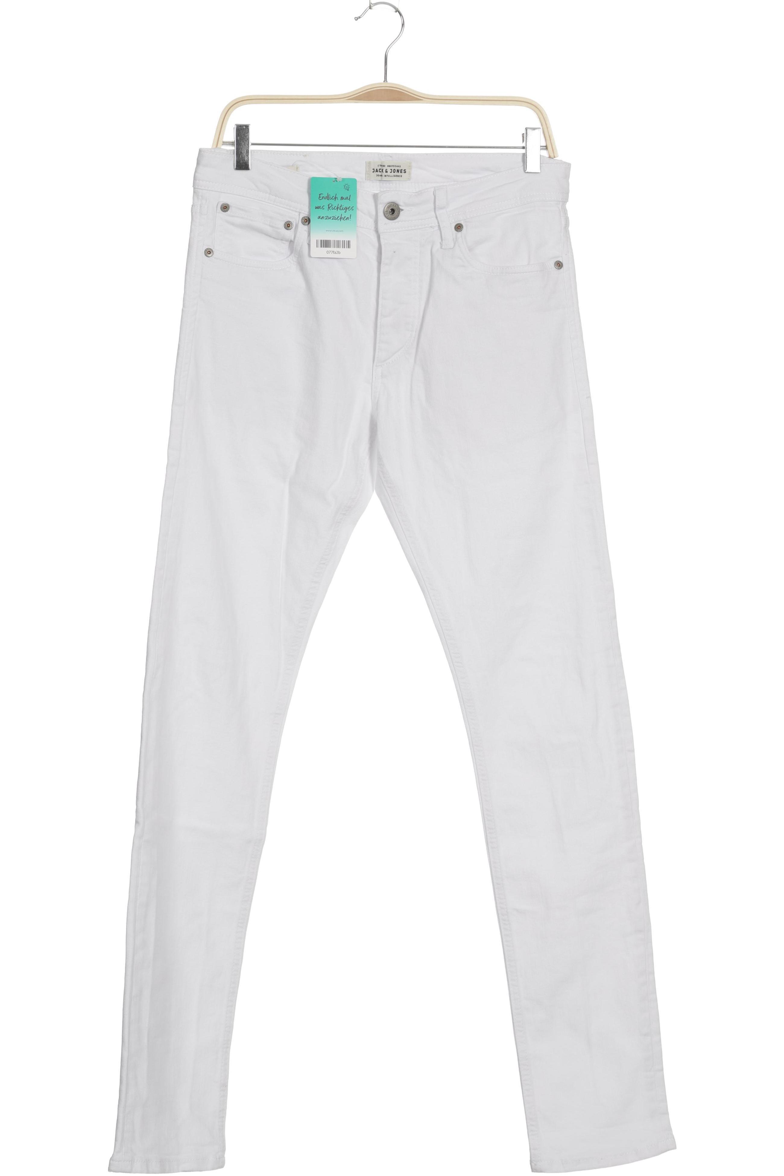 Thumbnail - Jack &amp; Jones Herren Jeans, weiß, Gr. 31