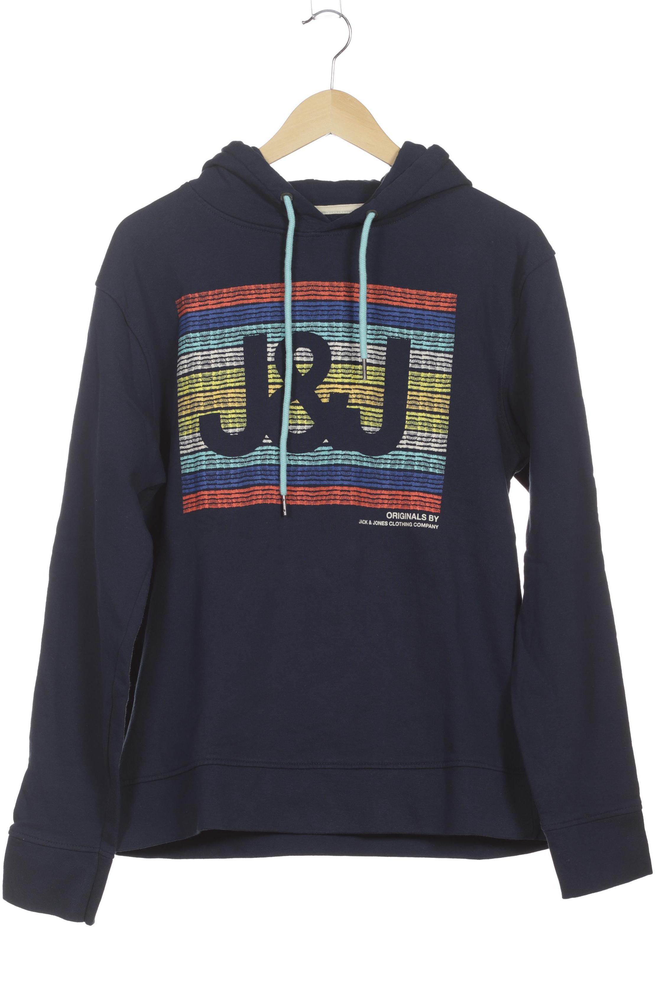 

Jack & Jones Herren Kapuzenpullover, blau, Gr.